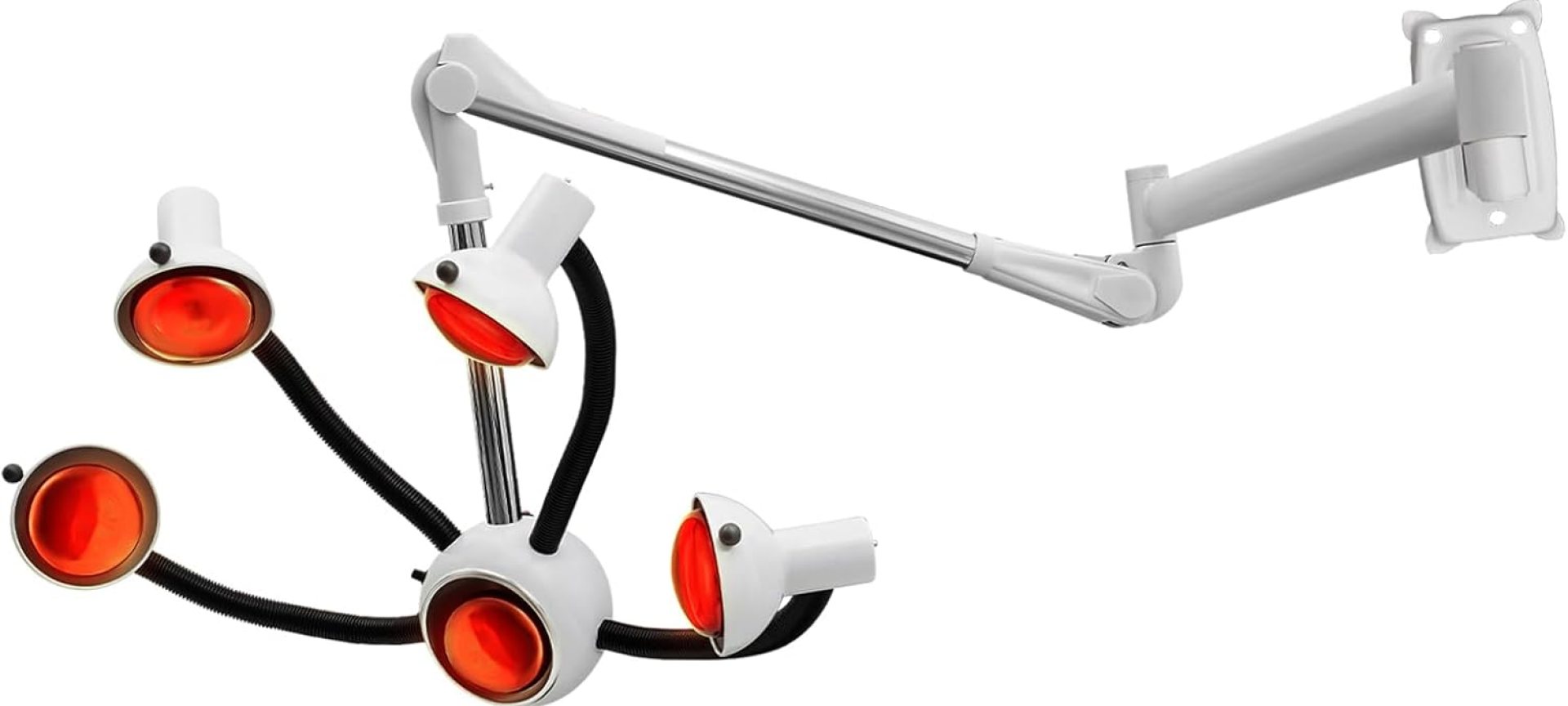 5 Heads Infrared Hair Heater Lamp, Wall Mounted Adjustable Hooded Dryer Perm, 750W, Professional Hair Color Equipment, Styling Perming Dryer Salon Heat Lamp 5 Heads Infrared Hair Heater Lamp, Wall Mounted Adjustable Hooded Dryer Perm, 750W, Professional Hair Color Equipment, Styling Perming Dryer Salon Heat Lamp