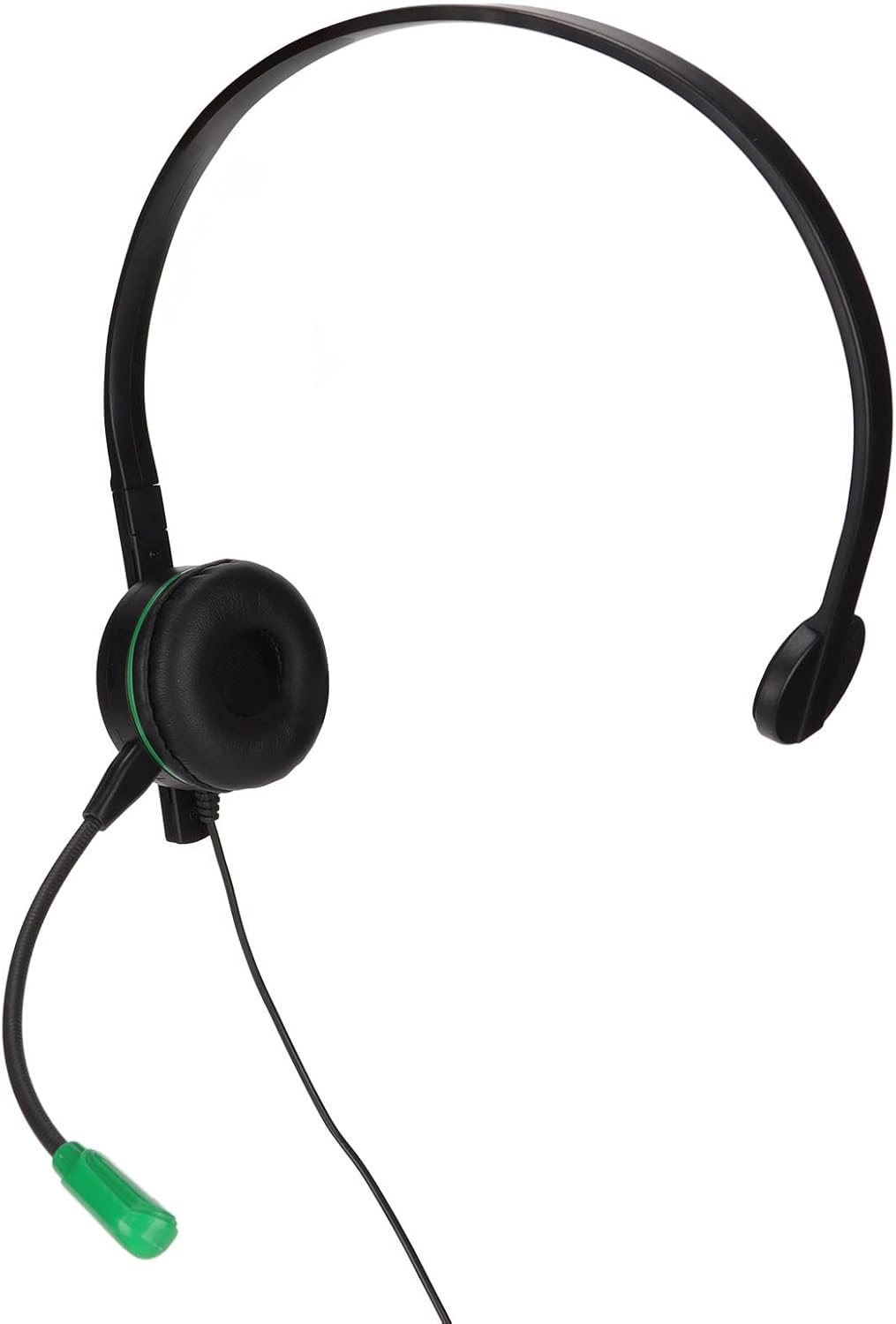 GOWENIC Single Ear Gaming Headset, 3.5mm Single Ear Headphone, 30mm Per 1.2in Driver Unit, with Noise Cancelling Mic, Compatible with PC, for , for One, Laptop, for GOWENIC Single Ear Gaming Headset, 3.5mm Single Ear Headphone, 30mm Per 1.2in Driver Unit, with Noise Cancelling Mic, Compatible with PC, for , for One, Laptop, for