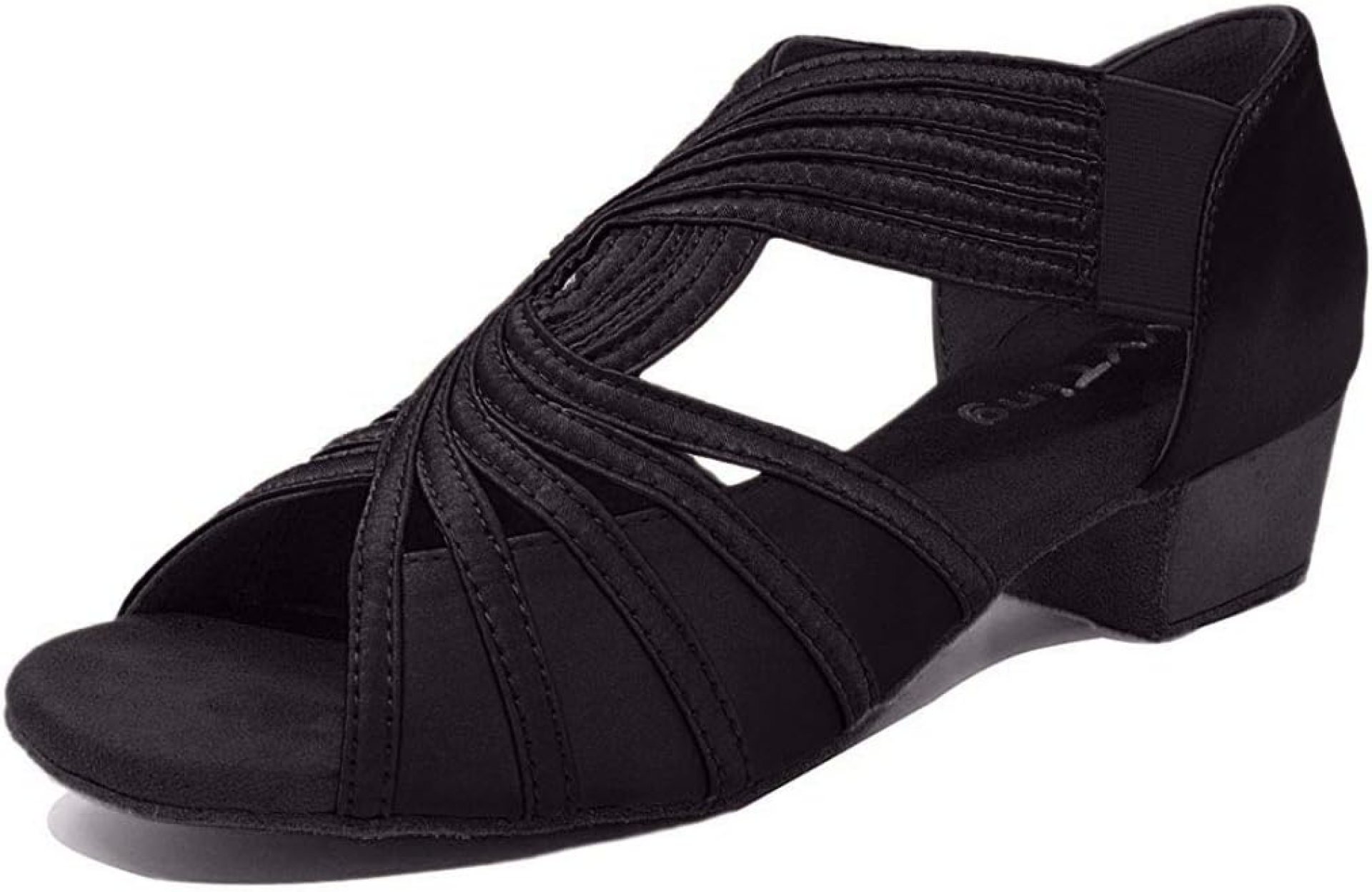 Low Heel Women Ballroom Dance Shoes Salsa Batchata Social Beginner Practice Wedding Dancing 1.5in Heels YT04 Low Heel Women Ballroom Dance Shoes Salsa Batchata Social Beginner Practice Wedding Dancing 1.5in Heels YT04