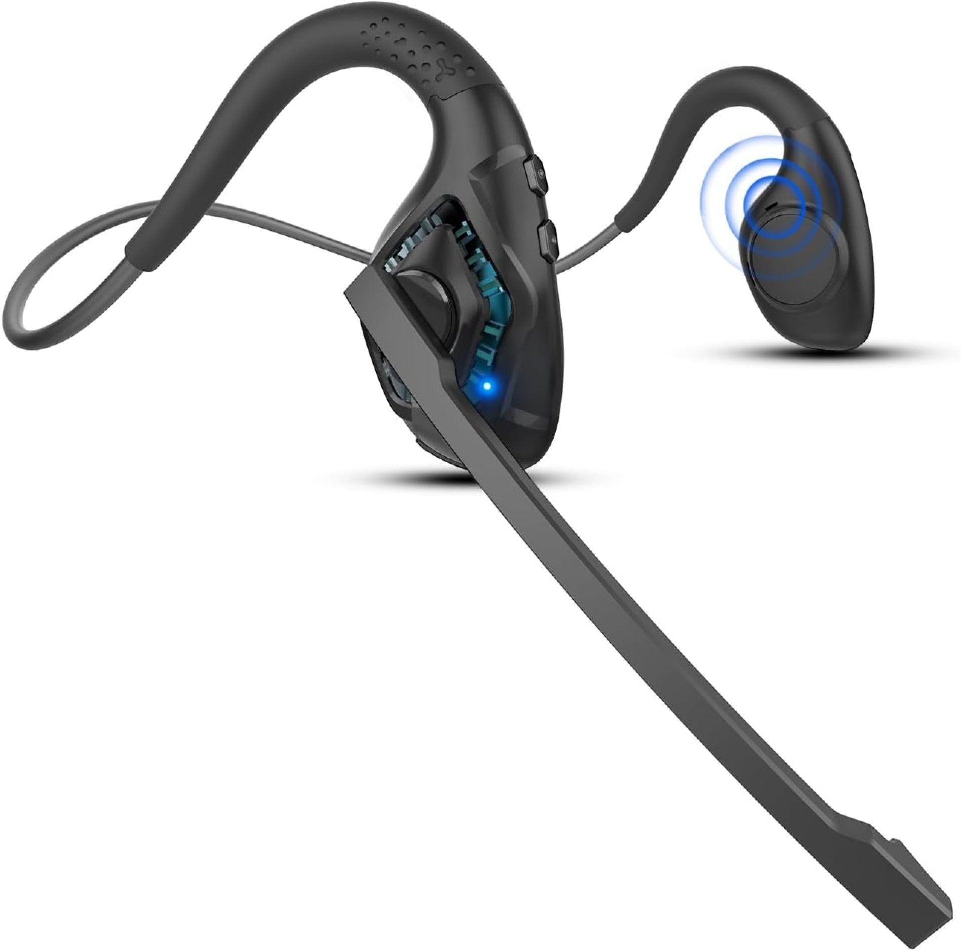 iDIGMALL Bluetooth 5.3 Headset with Microphone, Open Ear Headphones w/Noise Cancelling Mic for Phone PC Computer Laptop, Lightweight & Comfortable Wireless Headset for Office Driving Working Home,10H iDIGMALL Bluetooth 5.3 Headset with Microphone, Open Ear Headphones w/Noise Cancelling Mic for Phone PC Computer Laptop, Lightweight & Comfortable Wireless Headset for Office Driving Working Home,10H