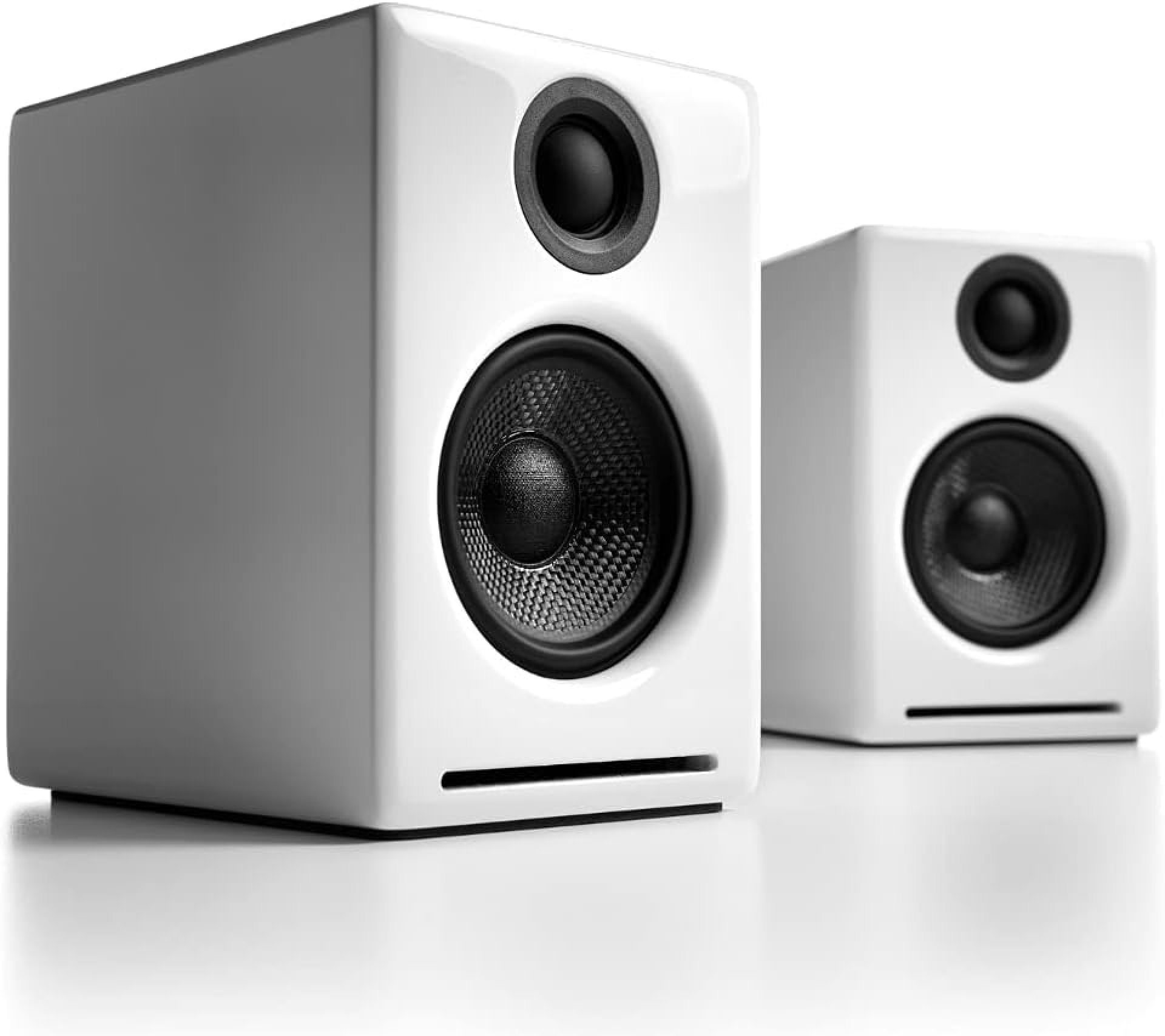 Audioengine A2+ Desktop 24 Bit Wireless Bluetooth Desktop Speakers – 60W Computer Speakers for Music and Gaming Audioengine A2+ Desktop 24 Bit Wireless Bluetooth Desktop Speakers – 60W Computer Speakers for Music and Gaming
