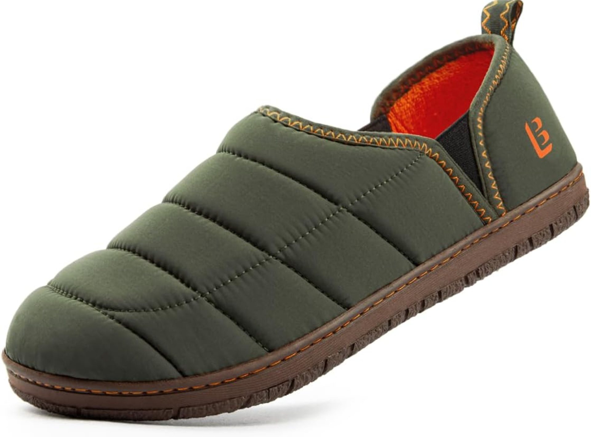 LongBay Mens Outdoor Slippers Two Tone Memory Foam Slip On Indoor House Shoes Loafers LongBay Mens Outdoor Slippers Two Tone Memory Foam Slip On Indoor House Shoes Loafers