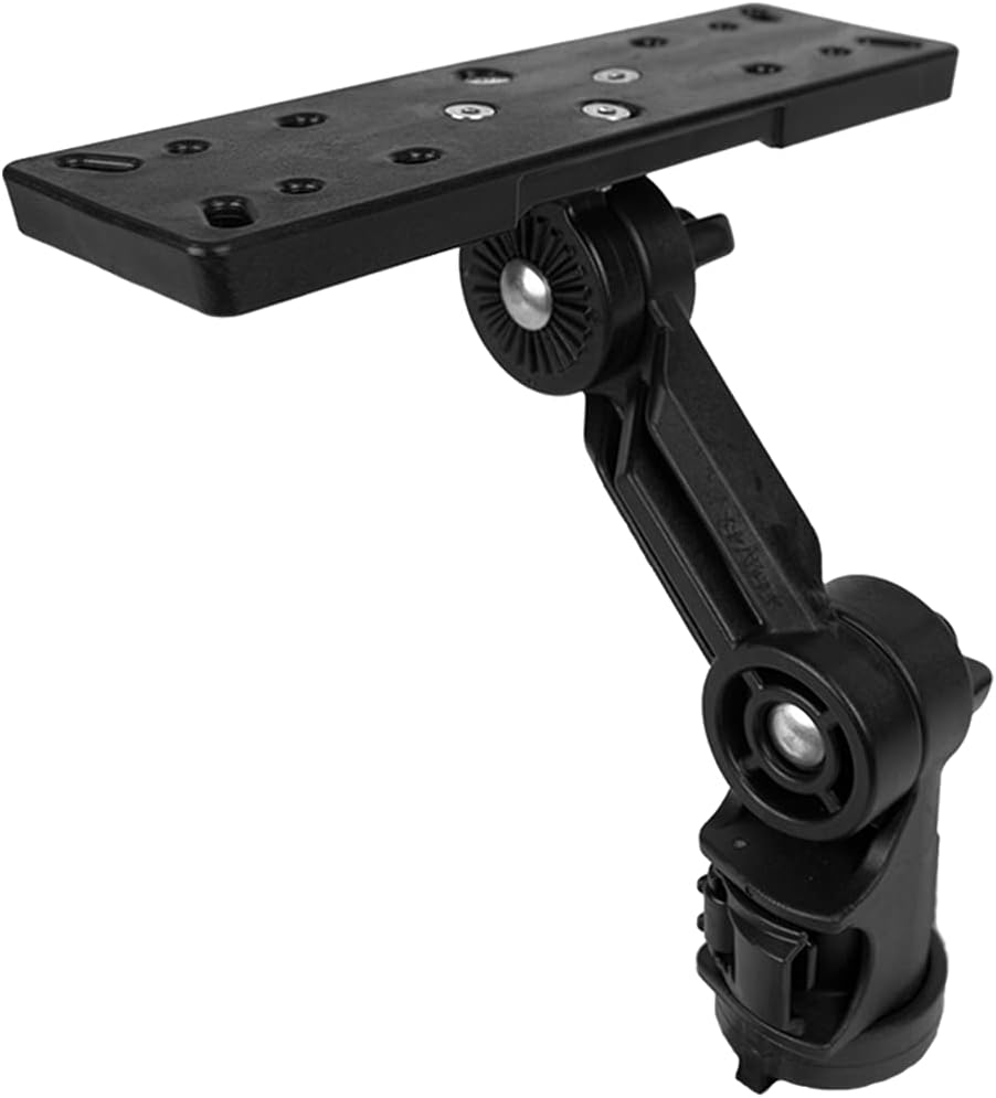 YakAttack LockNLoad Fish Finder Mount | Adjustable Kayak Track Mount System | Secure Sonar Holder for Garmin, Lowrance & Raymarine | Fits Most Kayak Rails | Yak Attack Accessories for Fishing YakAttack LockNLoad Fish Finder Mount | Adjustable Kayak Track Mount System | Secure Sonar Holder for Garmin, Lowrance & Raymarine | Fits Most Kayak Rails | Yak Attack Accessories for Fishing