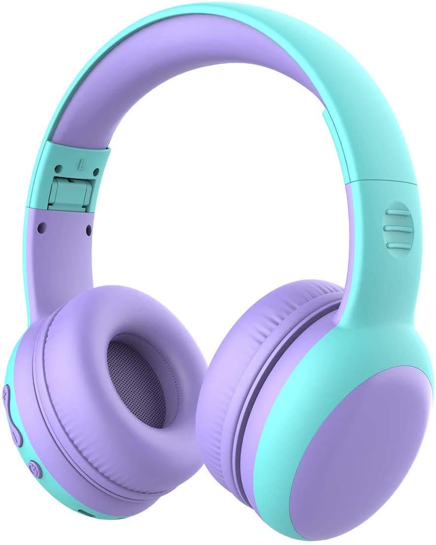 gorsun Kids Bluetooth Headphones, Portable Wireless Headset for Kids, Bluetooth 5.3, Over-Ear Toddler Headphones with Microphone, 85dB Volume Limited, 40 Hours Playtime (Purple) gorsun Kids Bluetooth Headphones, Portable Wireless Headset for Kids, Bluetooth 5.3, Over-Ear Toddler Headphones with Microphone, 85dB Volume Limited, 40 Hours Playtime (Purple)