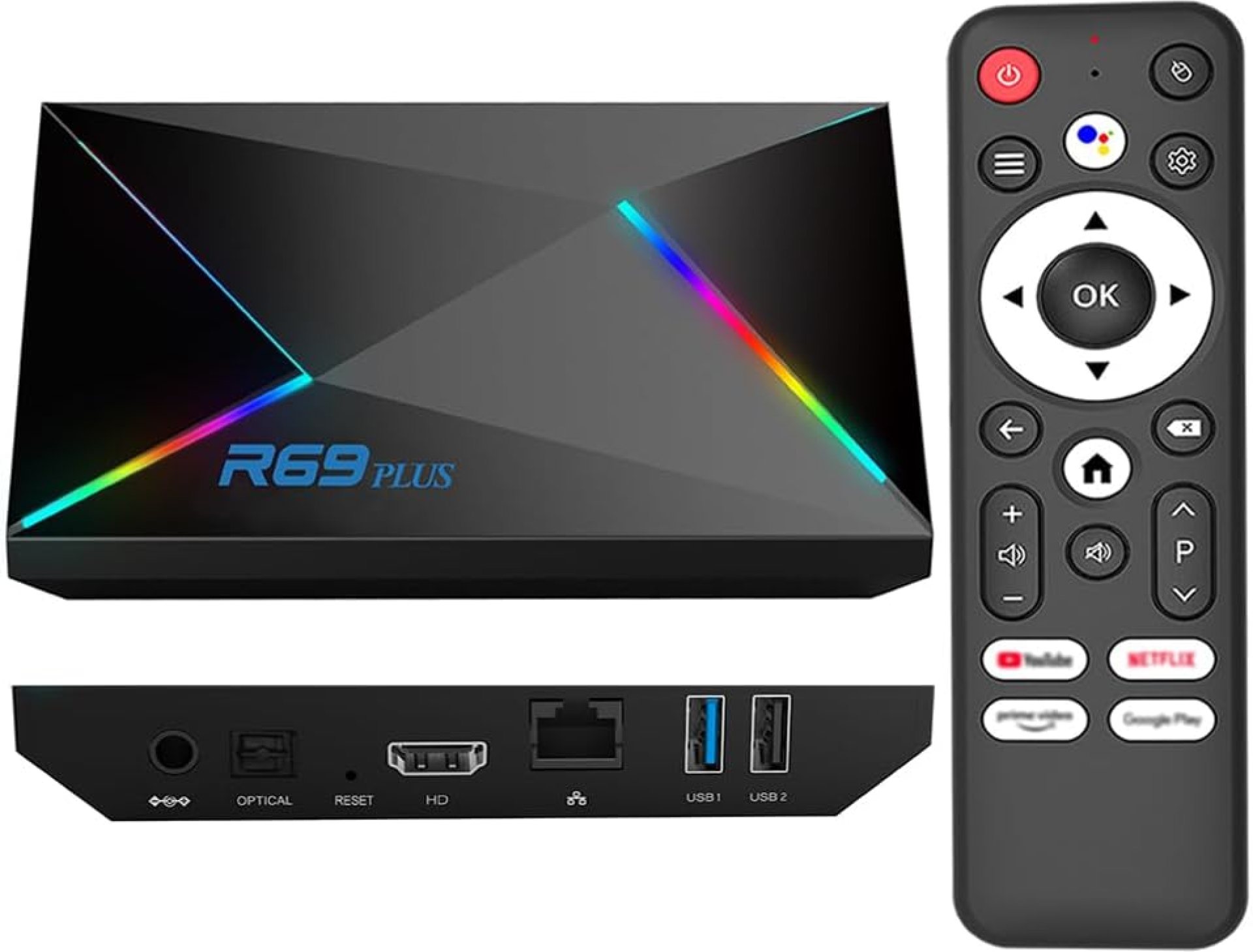 EASYTONE Android TV Box 14.0 2025, 4GB RAM 32GB ROM Android 14 TV Box 4K 8K WIFI6 1000M Ethernet Smart TV Boxes HDR10 R69 Plus H728 Octa-core TV Boxes Support 3D 2.4G 5.8G Dual WiFi BT5.0 USB 3.0 EASYTONE Android TV Box 14.0 2025, 4GB RAM 32GB ROM Android 14 TV Box 4K 8K WIFI6 1000M Ethernet Smart TV Boxes HDR10 R69 Plus H728 Octa-core TV Boxes Support 3D 2.4G 5.8G Dual WiFi BT5.0 USB 3.0