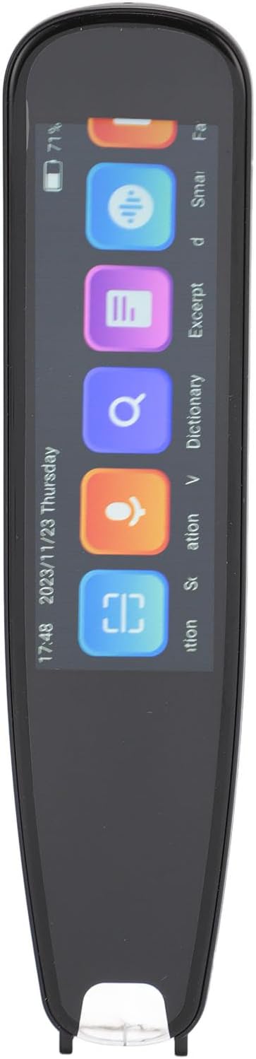 2.99 Incn Translation Scanning Pen, 131 Online Language Voice Translator Dictionary Pen, Text to Speech Pen Scanner OCR Digital for Language Learners Business Travel 2.99 Incn Translation Scanning Pen, 131 Online Language Voice Translator Dictionary Pen, Text to Speech Pen Scanner OCR Digital for Language Learners Business Travel