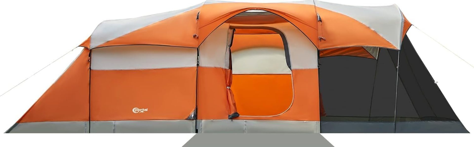 PORTAL 6/8/10 Person Family Camping Tent with Screen Room, Water Resistant Big Tunnel Tent with Rainfly, Large Family Tent for Outdoor Camping, Party PORTAL 6/8/10 Person Family Camping Tent with Screen Room, Water Resistant Big Tunnel Tent with Rainfly, Large Family Tent for Outdoor Camping, Party