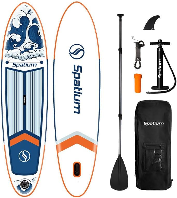 Spatium Sup Paddle Board Inflatable Stand Up Paddle Boards with Premium Sup Accessories Including Backpack,Fins, Leash, Paddle, Pump Inflatable Paddleboard for Adults Spatium Sup Paddle Board Inflatable Stand Up Paddle Boards with Premium Sup Accessories Including Backpack,Fins, Leash, Paddle, Pump Inflatable Paddleboard for Adults