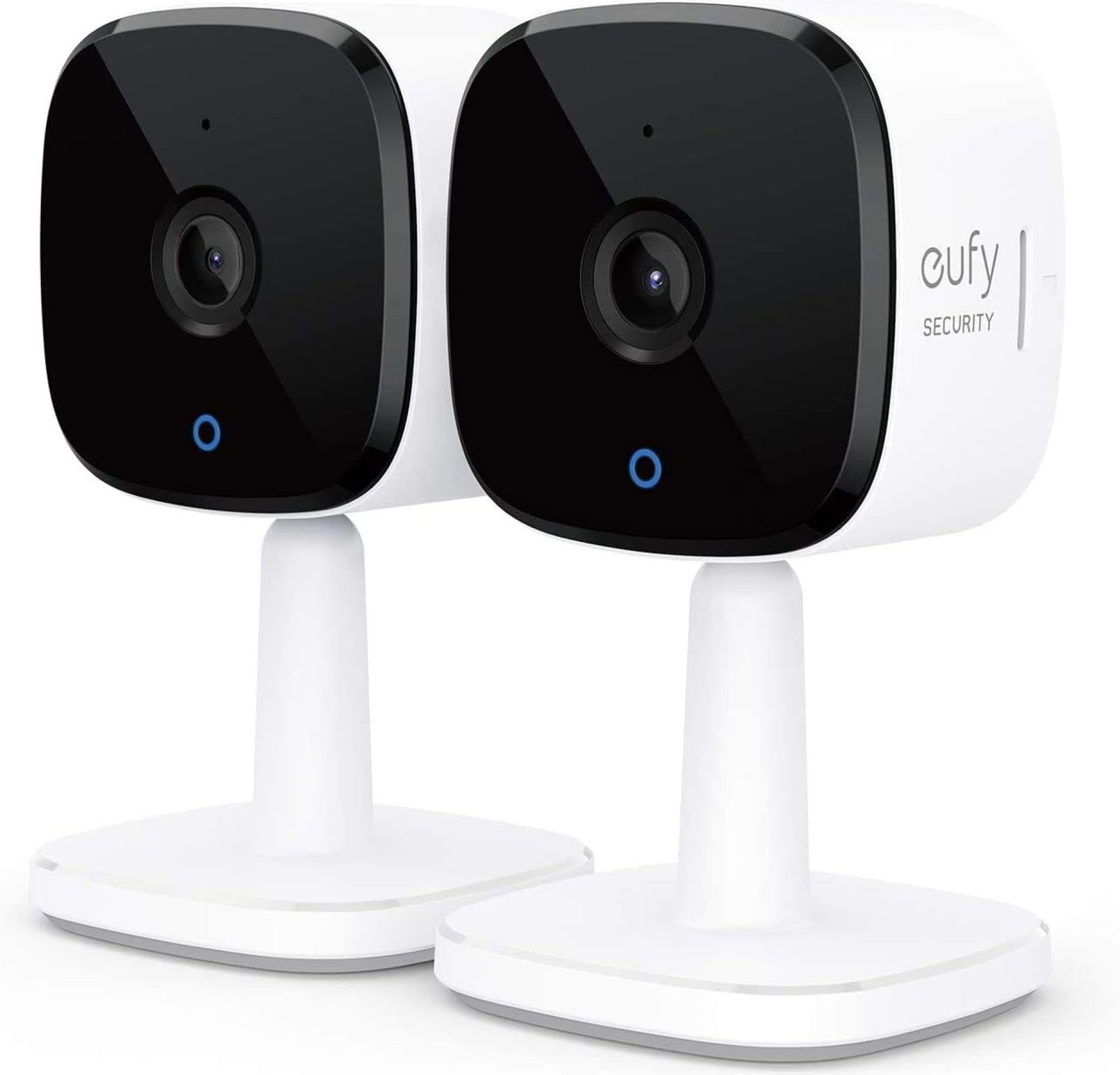 eufy Security Indoor Cam C120 2-Cam Kit | 2K Security Indoor Camera | Plug-in Camera with Wi-Fi | Human and Pet AI | Works with Voice Assistants | Night Vision | Two-Way Audio | HomeBase 3 Compatible eufy Security Indoor Cam C120 2-Cam Kit | 2K Security Indoor Camera | Plug-in Camera with Wi-Fi | Human and Pet AI | Works with Voice Assistants | Night Vision | Two-Way Audio | HomeBase 3 Compatible