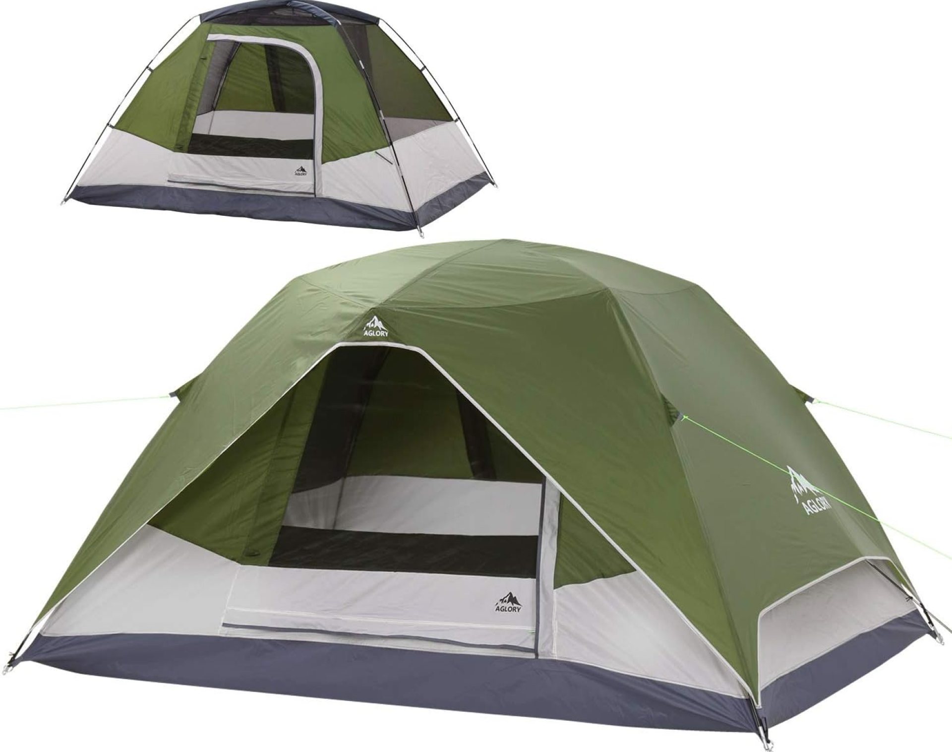 Camping Tent with Rainfly, 2/4 Person Dome Tent,Waterproof Windproof Family Tent with Mesh Windows, Easy Set Up for Hiking and Outdoor for All Seasons Camping Tent with Rainfly, 2/4 Person Dome Tent,Waterproof Windproof Family Tent with Mesh Windows, Easy Set Up for Hiking and Outdoor for All Seasons