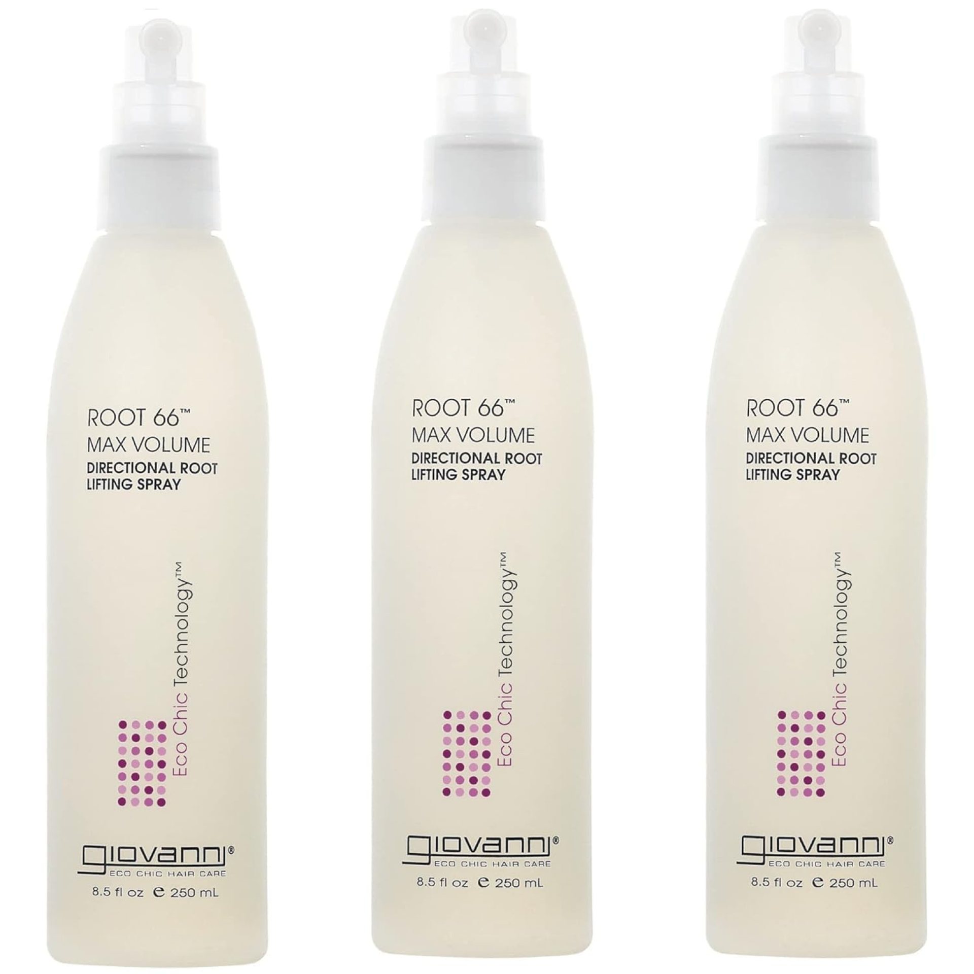 GIOVANNI Root 66 Max Volume Directional Hair Root Lifting Spray – Lifting Spray for Thin & Fine Hair, Lifts Hair to New Heights, Root Lifter & Hair Volumizer, No Parabens, Color Safe – 8.5 oz (3 Pack) GIOVANNI Root 66 Max Volume Directional Hair Root Lifting Spray – Lifting Spray for Thin & Fine Hair, Lifts Hair to New Heights, Root Lifter & Hair Volumizer, No Parabens, Color Safe – 8.5 oz (3 Pack)