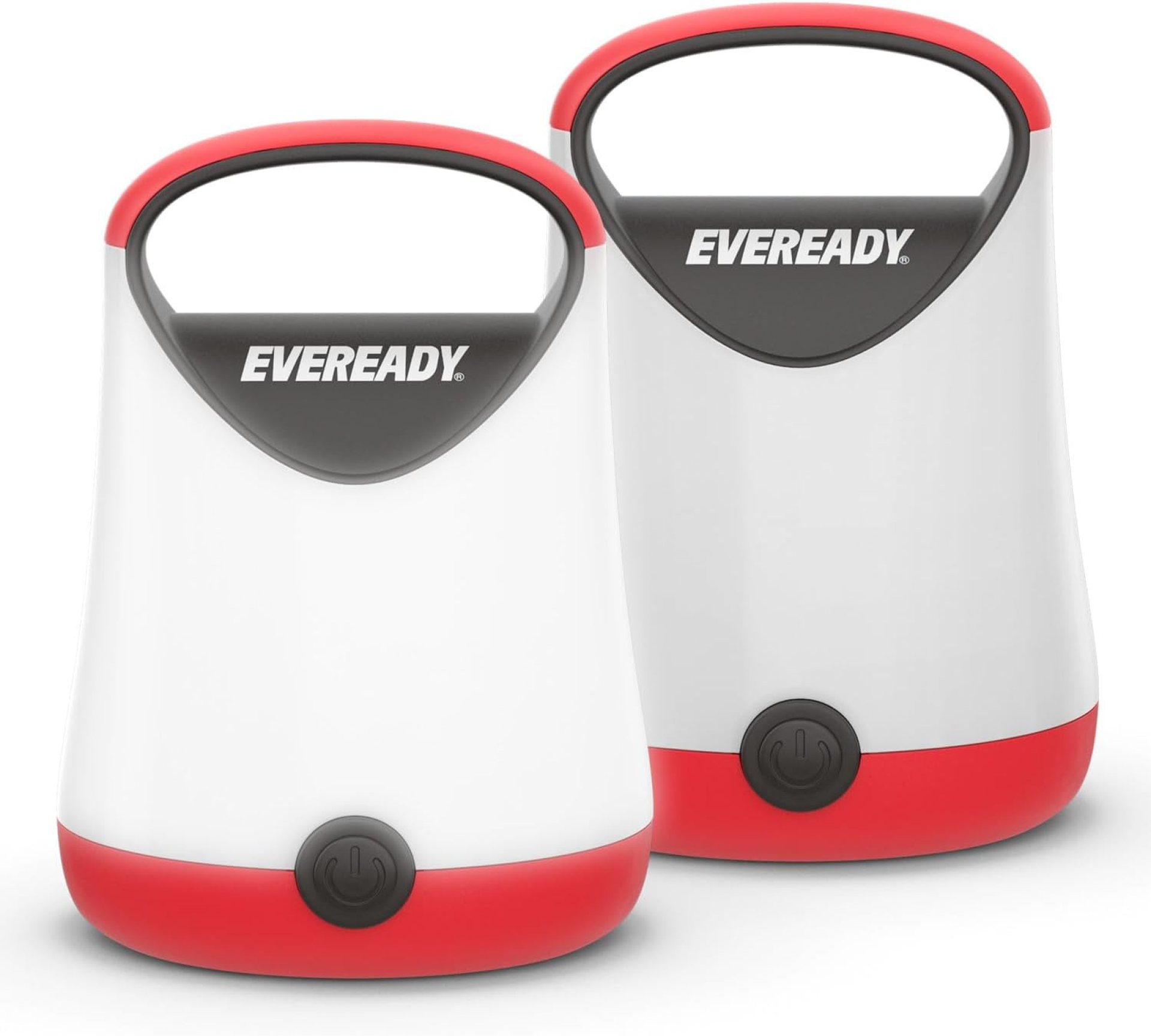 Eveready LED Camping Lantern X-250 (2-Pack), Super Bright Tent Lights, Rugged Water Resistant LED Lanterns, 100 Hour Run-time (Batteries Included), Red and Black Eveready LED Camping Lantern X-250 (2-Pack), Super Bright Tent Lights, Rugged Water Resistant LED Lanterns, 100 Hour Run-time (Batteries Included), Red and Black