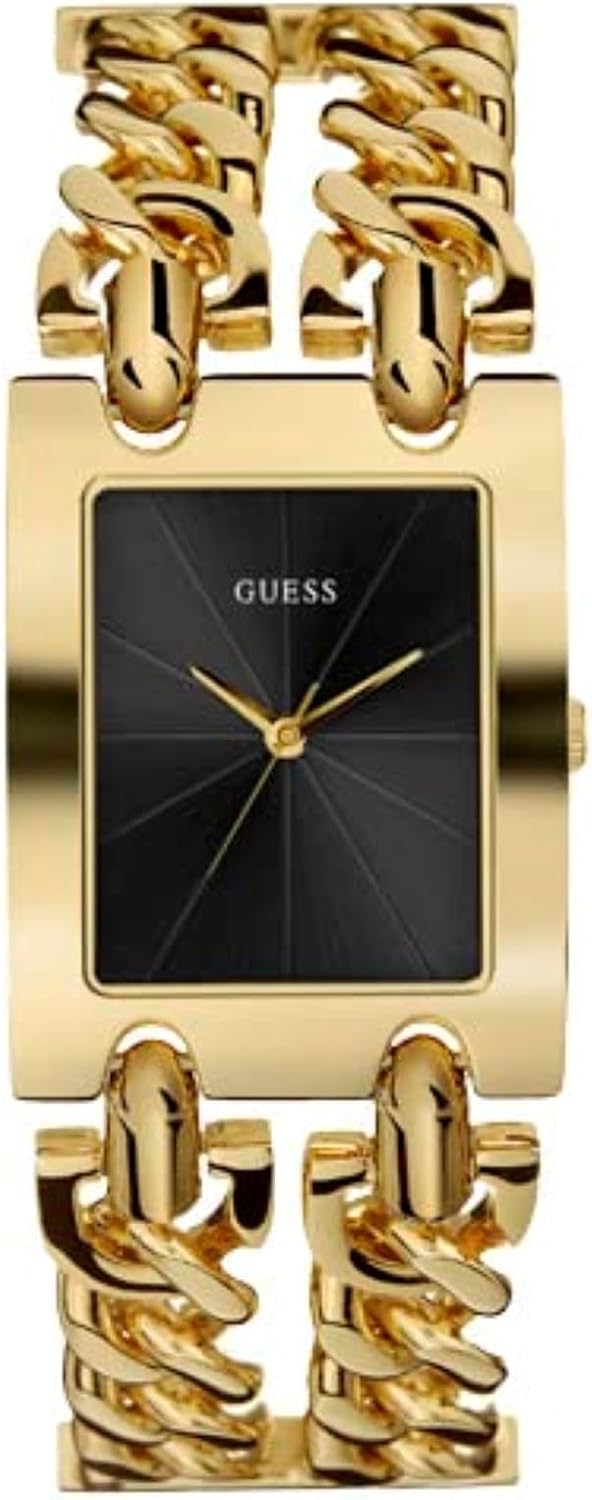 GUESS Women’s Silver-Tone Multi-Chain Bracelet Watch with Self-Adjustable Links. Color: Silver-Tone (Model: U1117L1) GUESS Women’s Silver-Tone Multi-Chain Bracelet Watch with Self-Adjustable Links. Color: Silver-Tone (Model: U1117L1)