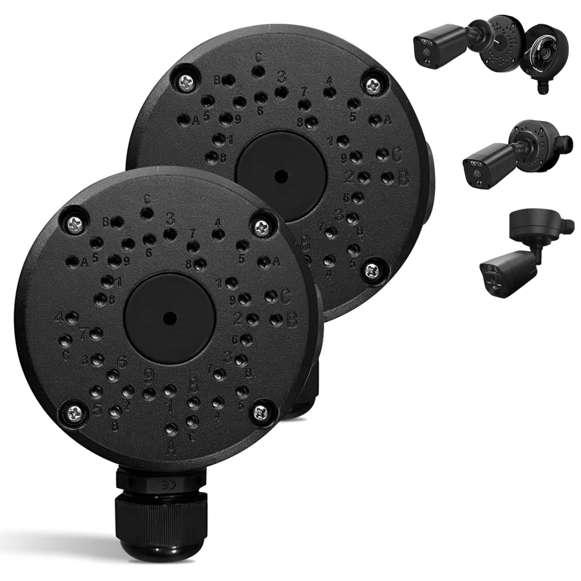 New Upgrade Security Camera Junction Box,Universal IP Camera Mount,Security Camera Bracket Outdoor,Metal Aluminum Waterproof Security Camera Mount,Blink Camera Mount New Upgrade New Upgrade Security Camera Junction Box,Universal IP Camera Mount,Security Camera Bracket Outdoor,Metal Aluminum Waterproof Security Camera Mount,Blink Camera Mount New Upgrade
