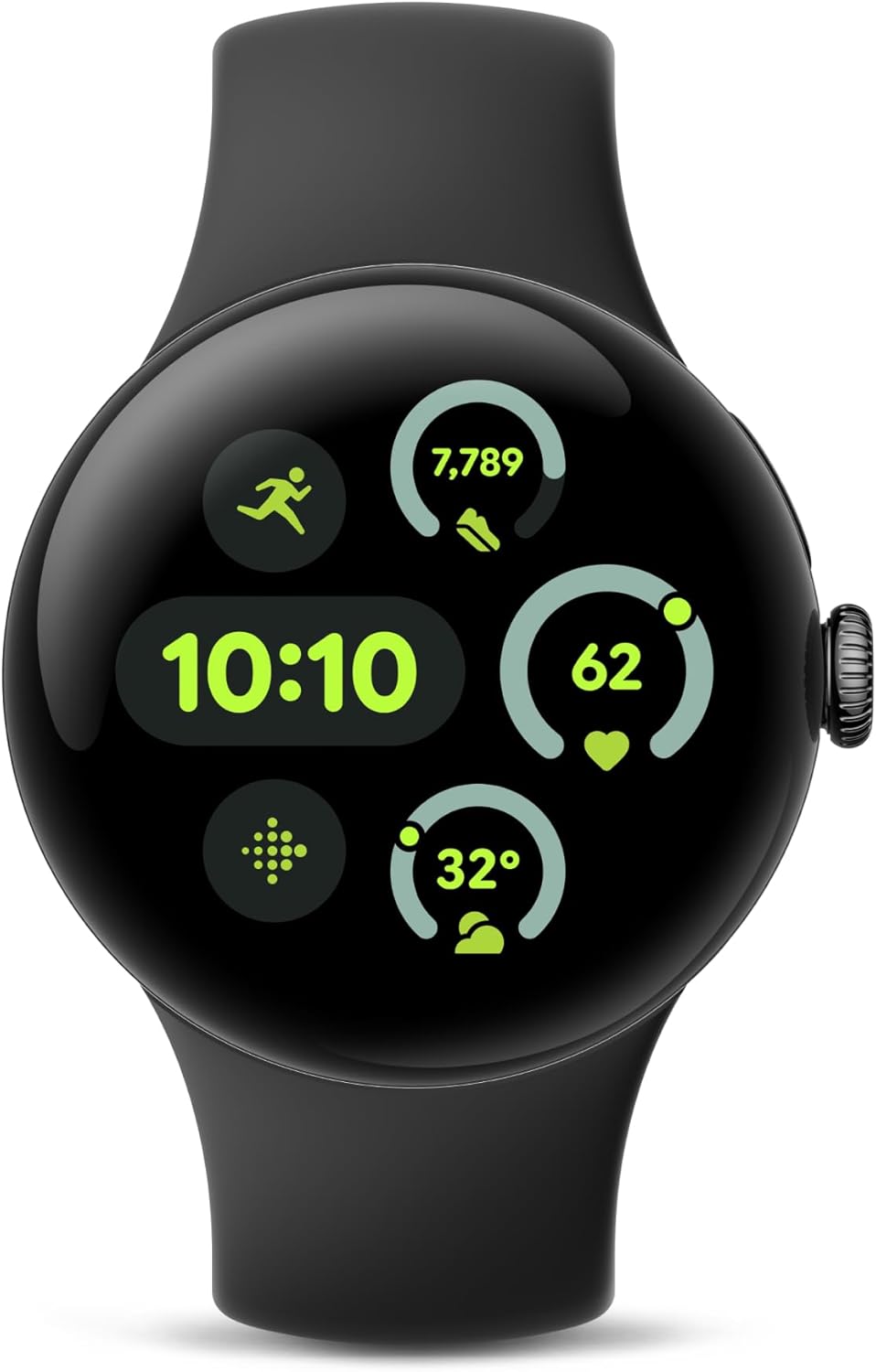 Google Pixel Watch 3 (41mm) Latest Model – Android Smartwatch, Heart Rate Tracking, Fitbit Advanced Running, Fitness Insights, 24-Hour Battery – Matte Black Aluminum Case – Obsidian Band – LTE Google Pixel Watch 3 (41mm) Latest Model – Android Smartwatch, Heart Rate Tracking, Fitbit Advanced Running, Fitness Insights, 24-Hour Battery – Matte Black Aluminum Case – Obsidian Band – LTE
