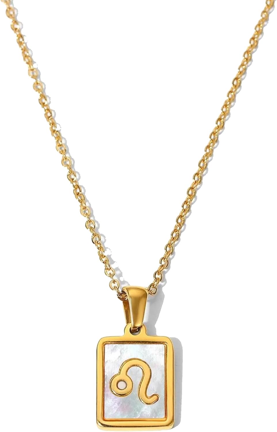 BESTOW Zodiac Necklaces for Women and Men – 18K Gold Necklace with Pearlized Puka Shell | Gifts for Women | Zodiac sign necklace | Constellation Jewelry for Birthday or Special Occasions BESTOW Zodiac Necklaces for Women and Men – 18K Gold Necklace with Pearlized Puka Shell | Gifts for Women | Zodiac sign necklace | Constellation Jewelry for Birthday or Special Occasions