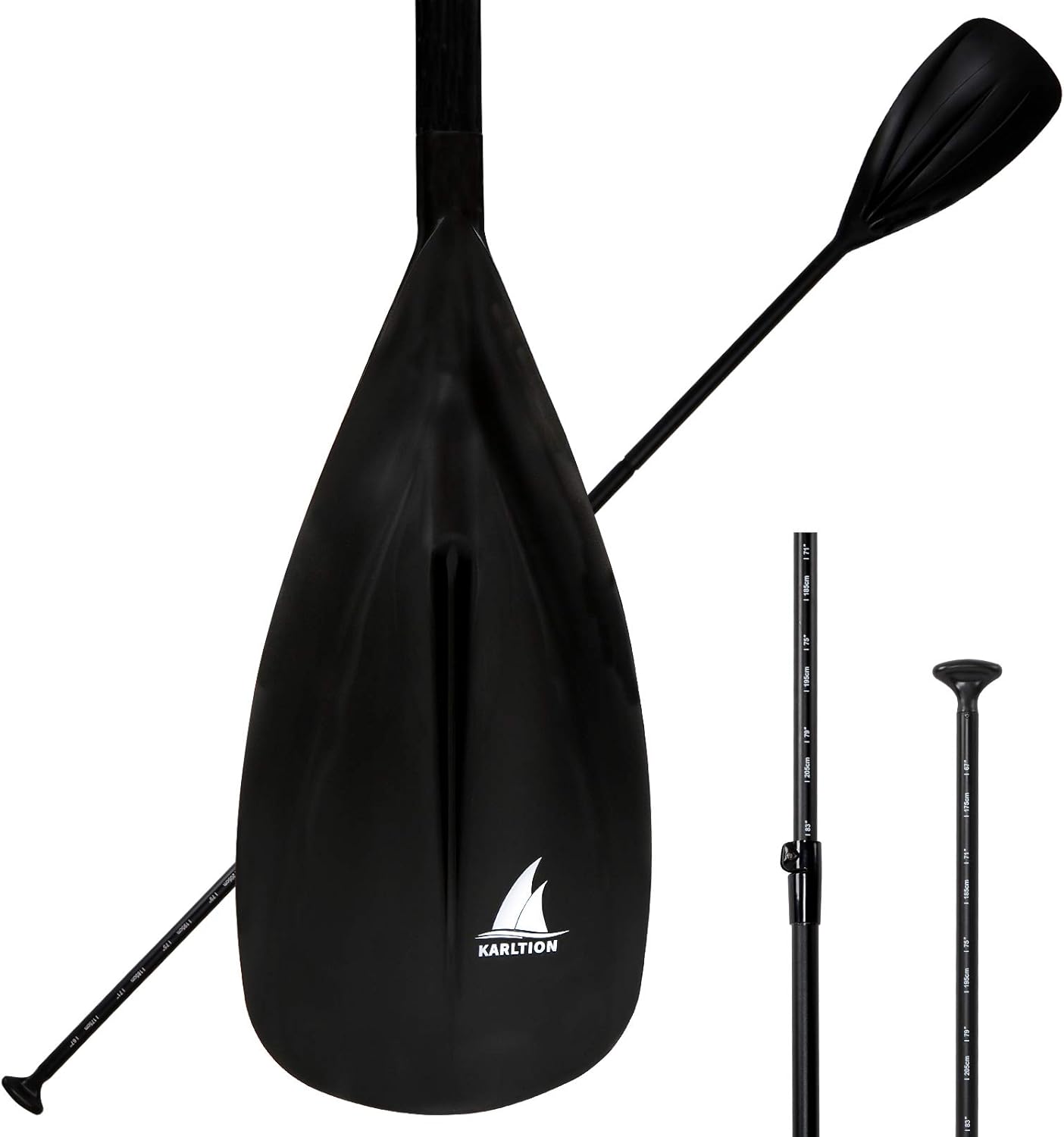 SUP Paddle – 3 Pieces Adjustable Aluminium SUP Paddle Alloy Shaft Paddle Board Paddles with Glass Fiber Blade for Surfing, Floating,Water Sport SUP Paddle – 3 Pieces Adjustable Aluminium SUP Paddle Alloy Shaft Paddle Board Paddles with Glass Fiber Blade for Surfing, Floating,Water Sport