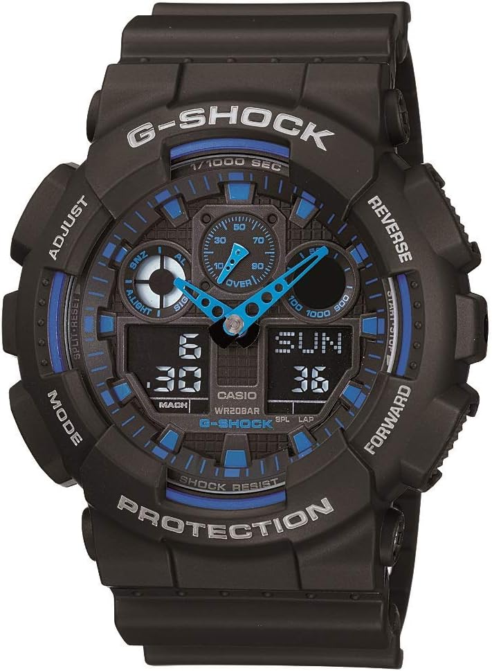 Casio Men’s GA-100 XL Series G-Shock Quartz 200M WR Shock Resistant Watch Casio Men’s GA-100 XL Series G-Shock Quartz 200M WR Shock Resistant Watch