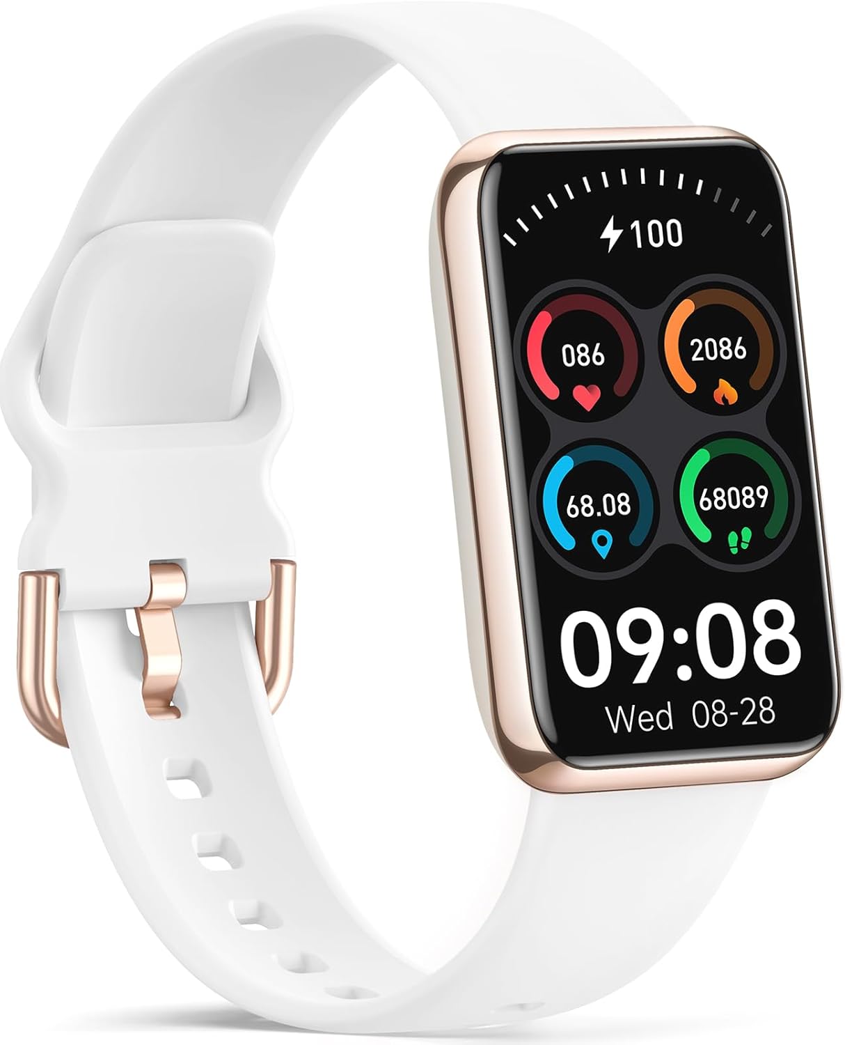 Health Fitness Tracker 2024 with 24/7 Heart Rate, Blood Oxygen, Blood Pressure, Sleep Tracker, IP68 Waterproof Activity Trackers with Step Tracker, Pedometer (S & L Bands Included) Health Fitness Tracker 2024 with 24/7 Heart Rate, Blood Oxygen, Blood Pressure, Sleep Tracker, IP68 Waterproof Activity Trackers with Step Tracker, Pedometer (S & L Bands Included)