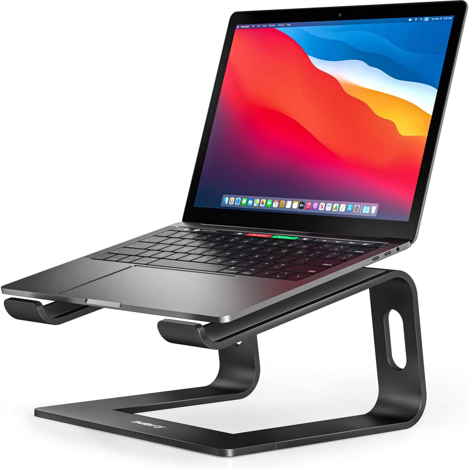 Nulaxy Laptop Stand, Ergonomic Aluminum Laptop Computer Stand, Detachable Laptop Riser Notebook Holder Stand Compatible with MacBook Air Pro, Dell XPS, HP, Lenovo More 10-15.6” Laptops Nulaxy Laptop Stand, Ergonomic Aluminum Laptop Computer Stand, Detachable Laptop Riser Notebook Holder Stand Compatible with MacBook Air Pro, Dell XPS, HP, Lenovo More 10-15.6” Laptops