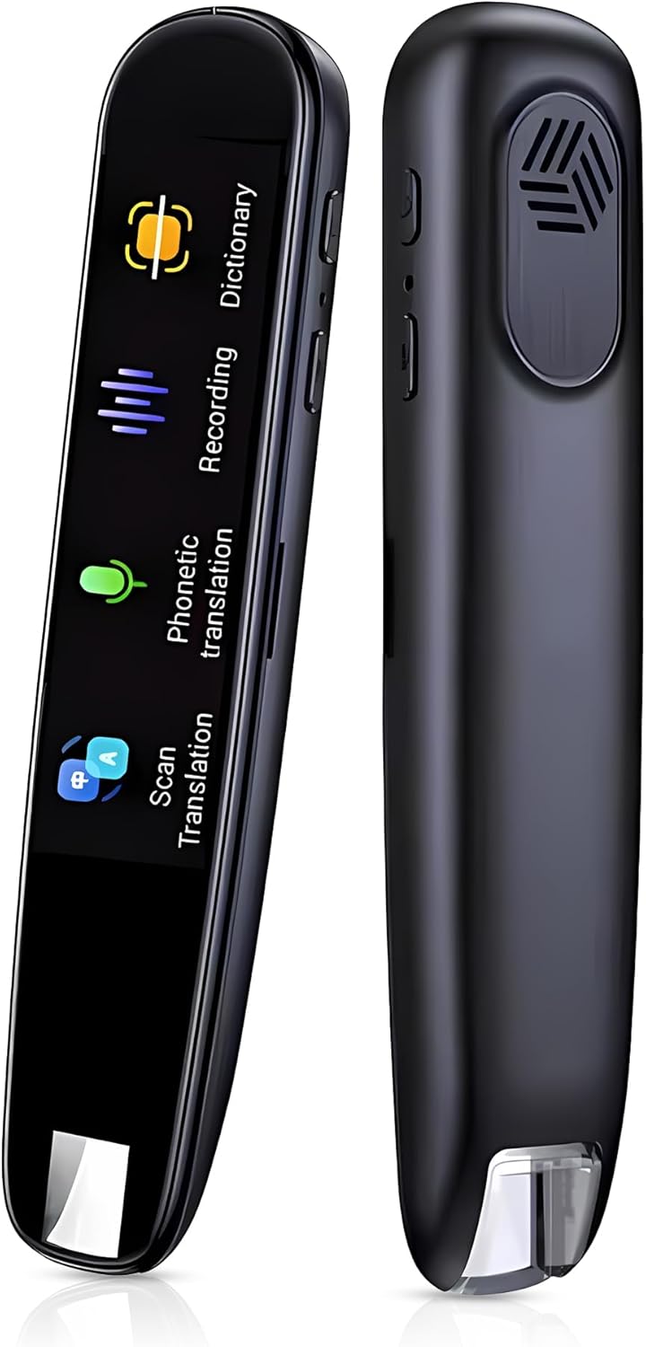 PRACTICAL Translator Pen Scanner, Portable 112 Language Translator Device with 2.22 Inch Touch Screen, OCR Text to Speech Device with 2.22 inch Touch Screen, Wi-Fi Wireless Reading Pen PRACTICAL Translator Pen Scanner, Portable 112 Language Translator Device with 2.22 Inch Touch Screen, OCR Text to Speech Device with 2.22 inch Touch Screen, Wi-Fi Wireless Reading Pen