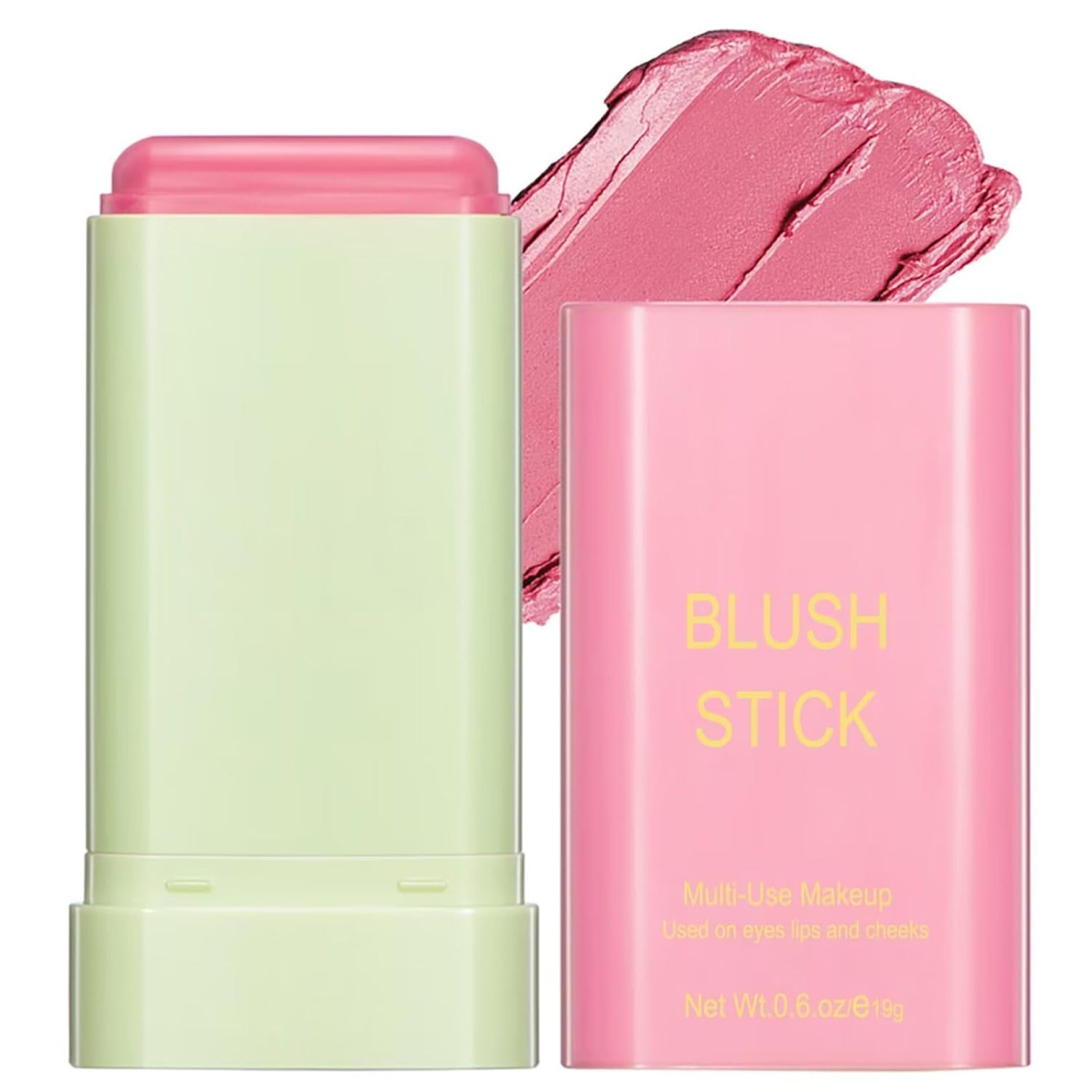 Multi-Use Makeup Blush Stick,Beauty Solid Moisturizer Stick,Waterproof Natural Nude Makeup,Tinted Solid Moisturizer Stick for Eyes Lips Cheek(1#shy pink) Multi-Use Makeup Blush Stick,Beauty Solid Moisturizer Stick,Waterproof Natural Nude Makeup,Tinted Solid Moisturizer Stick for Eyes Lips Cheek(1#shy pink)