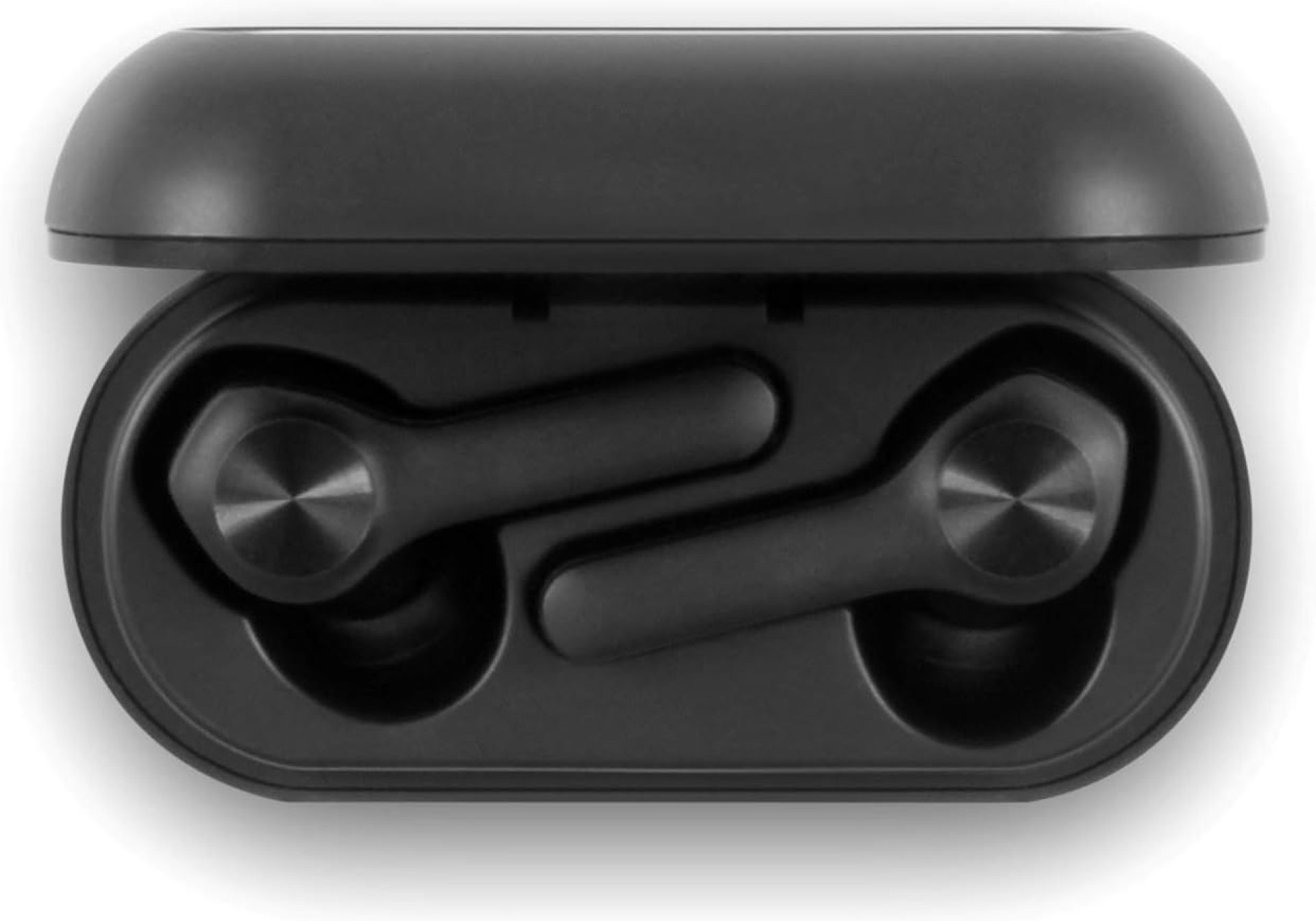 Aluratek Bluetooth 5 True Wireless Earbuds with Built-in Microphone and Rechargeable Case for Smartphone, iPhone (ABHTWS01F), Black Aluratek Bluetooth 5 True Wireless Earbuds with Built-in Microphone and Rechargeable Case for Smartphone, iPhone (ABHTWS01F), Black