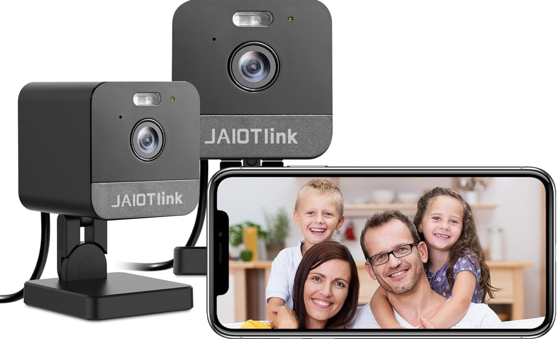 1080P 2.4G/5G Dual-Band Security Camera Indoor, Plug-in Cameras for Home Security, Baby/Pet/Home WiFi Camera with Phone App, Smart Night Vision, Motion Detection, 2-Way Talk, 2-Pack 1080P 2.4G/5G Dual-Band Security Camera Indoor, Plug-in Cameras for Home Security, Baby/Pet/Home WiFi Camera with Phone App, Smart Night Vision, Motion Detection, 2-Way Talk, 2-Pack