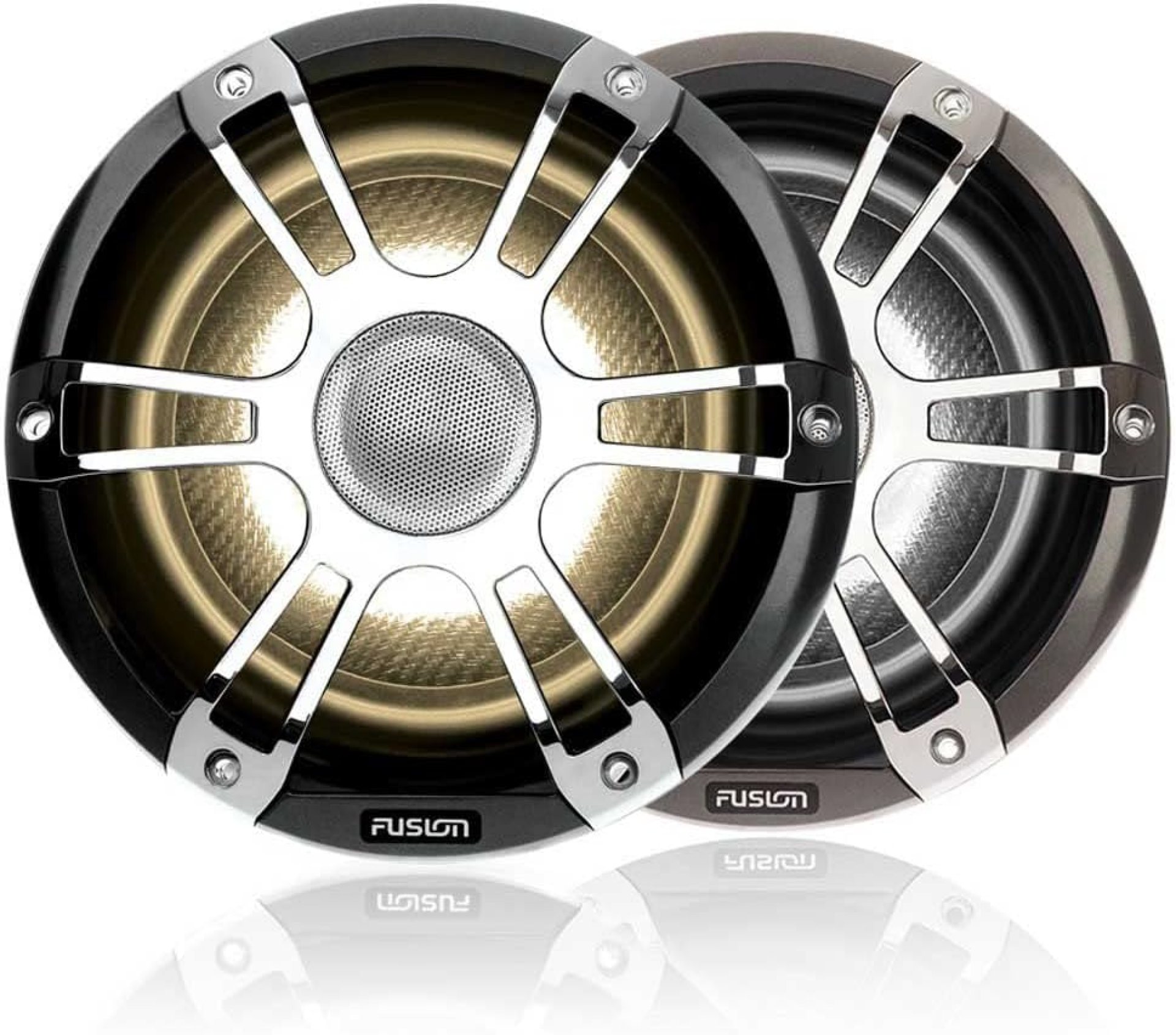 Garmin Fusion Signature Series 3, SG-FL882SPC Sports Chrome 8.8-inch Marine Speakers, with CRGBW LED Lighting, a Brand Garmin Fusion Signature Series 3, SG-FL882SPC Sports Chrome 8.8-inch Marine Speakers, with CRGBW LED Lighting, a Brand