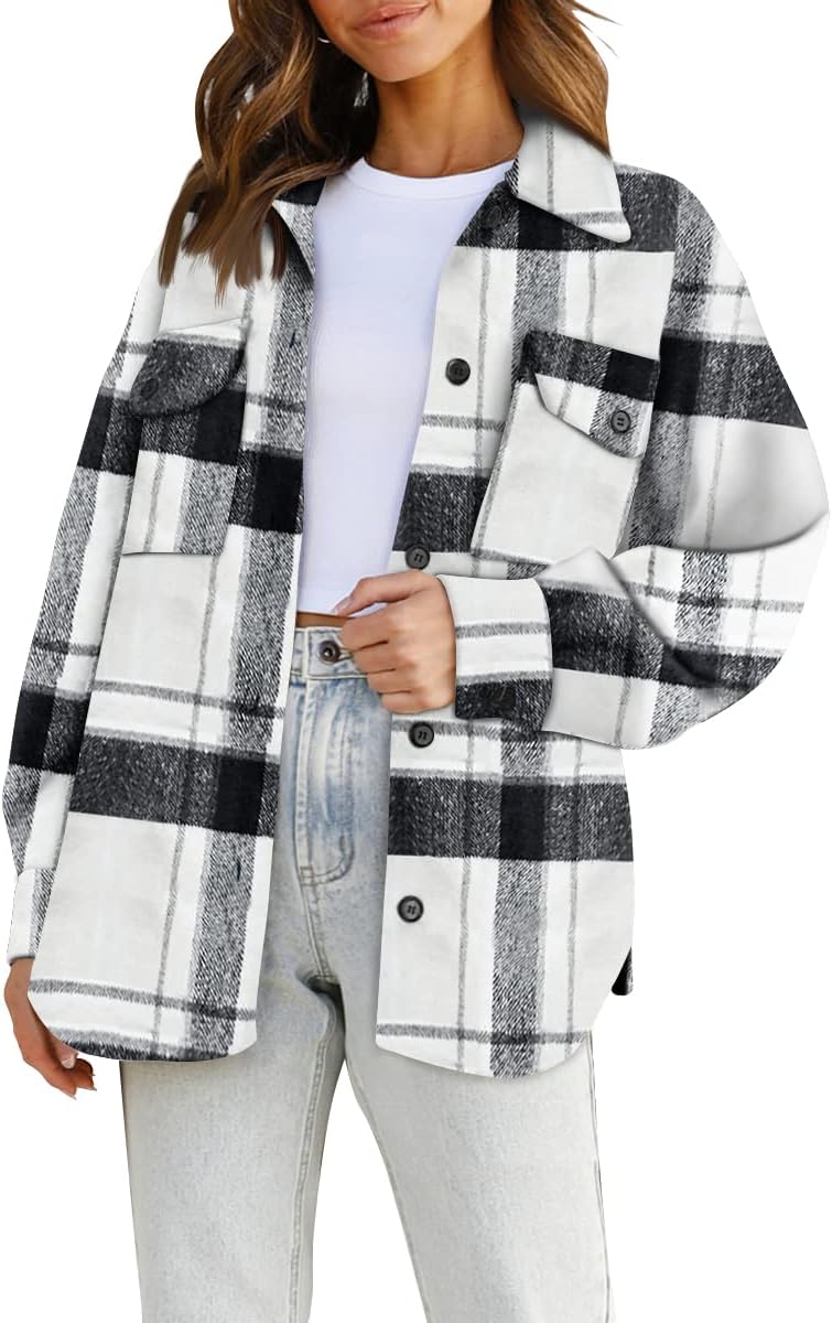AUTOMET Womens Fall Outfits Fashion Clothes Shackets Flannel Plaid Button Down Long Sleeve Shirts Jackets AUTOMET Womens Fall Outfits Fashion Clothes Shackets Flannel Plaid Button Down Long Sleeve Shirts Jackets