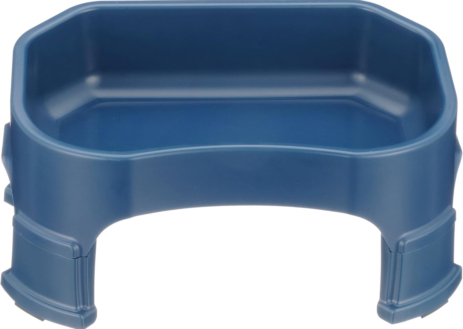 Neater Pet Brands Big Bowl with Leg Extensions Huge Jumbo Trough Style Dog Pet Water Dish (1.25 Gallons, Dark Blue) Neater Pet Brands Big Bowl with Leg Extensions Huge Jumbo Trough Style Dog Pet Water Dish (1.25 Gallons, Dark Blue)
