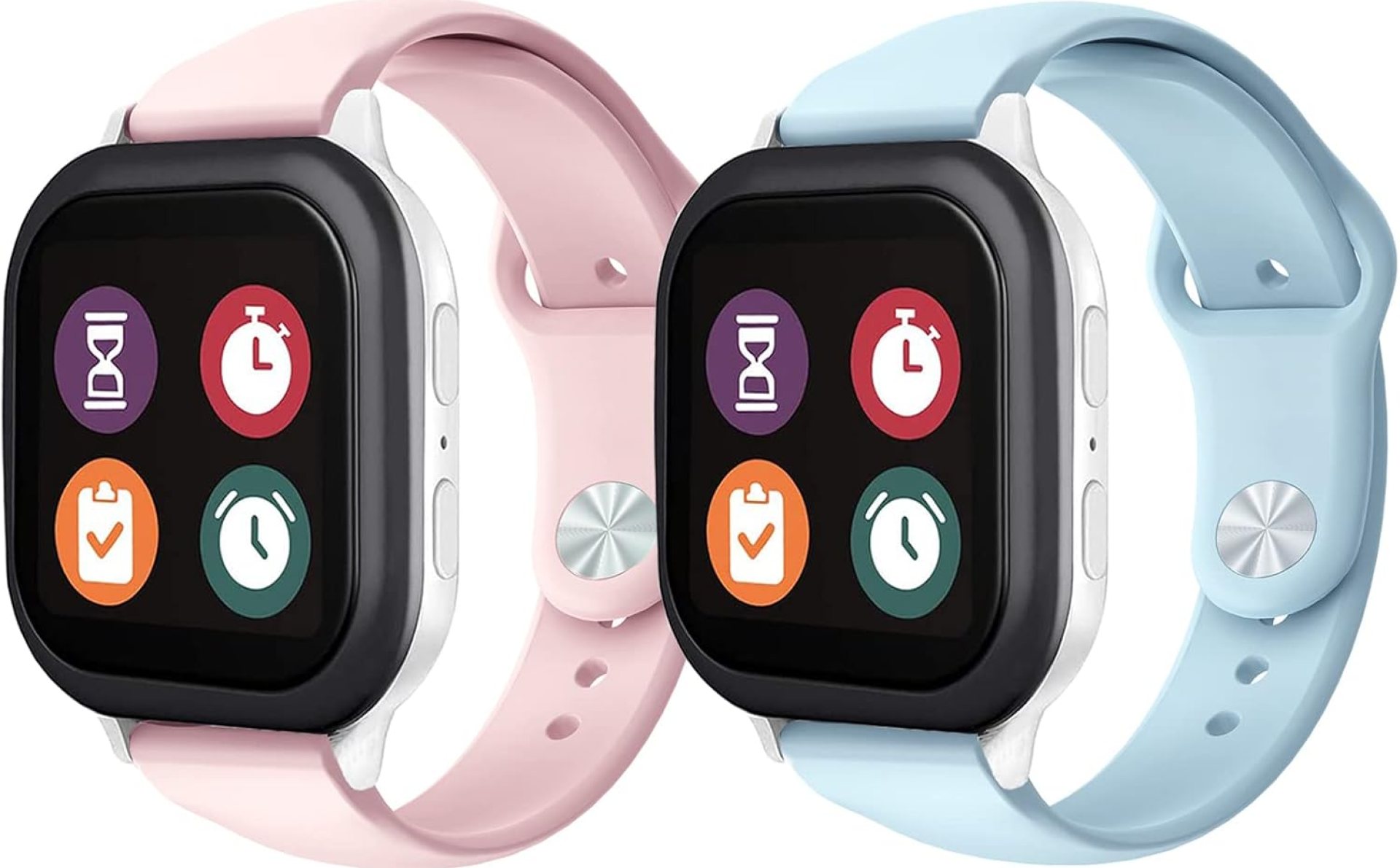2 Pack Silicone Band Compatible with Gizmo Watch 3 Adventrue 3 2 1/Gabb Watch 3e 3 2 1/SyncUP Watch/Cosmo JrTrack Watch Band,20mm Soft Sport Smartwatch Band Replacement Small Size 2 Pack Silicone Band Compatible with Gizmo Watch 3 Adventrue 3 2 1/Gabb Watch 3e 3 2 1/SyncUP Watch/Cosmo JrTrack Watch Band,20mm Soft Sport Smartwatch Band Replacement Small Size