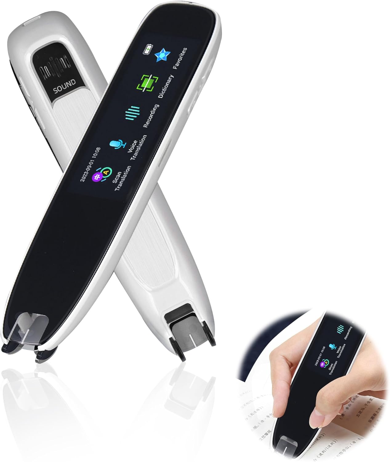 Smart Translation Pen,13 Languages Electronics Translation Pen, Reading Scanner Pen for Dyslexia Kids Adult, Study, Travel, Business Smart Translation Pen,13 Languages Electronics Translation Pen, Reading Scanner Pen for Dyslexia Kids Adult, Study, Travel, Business