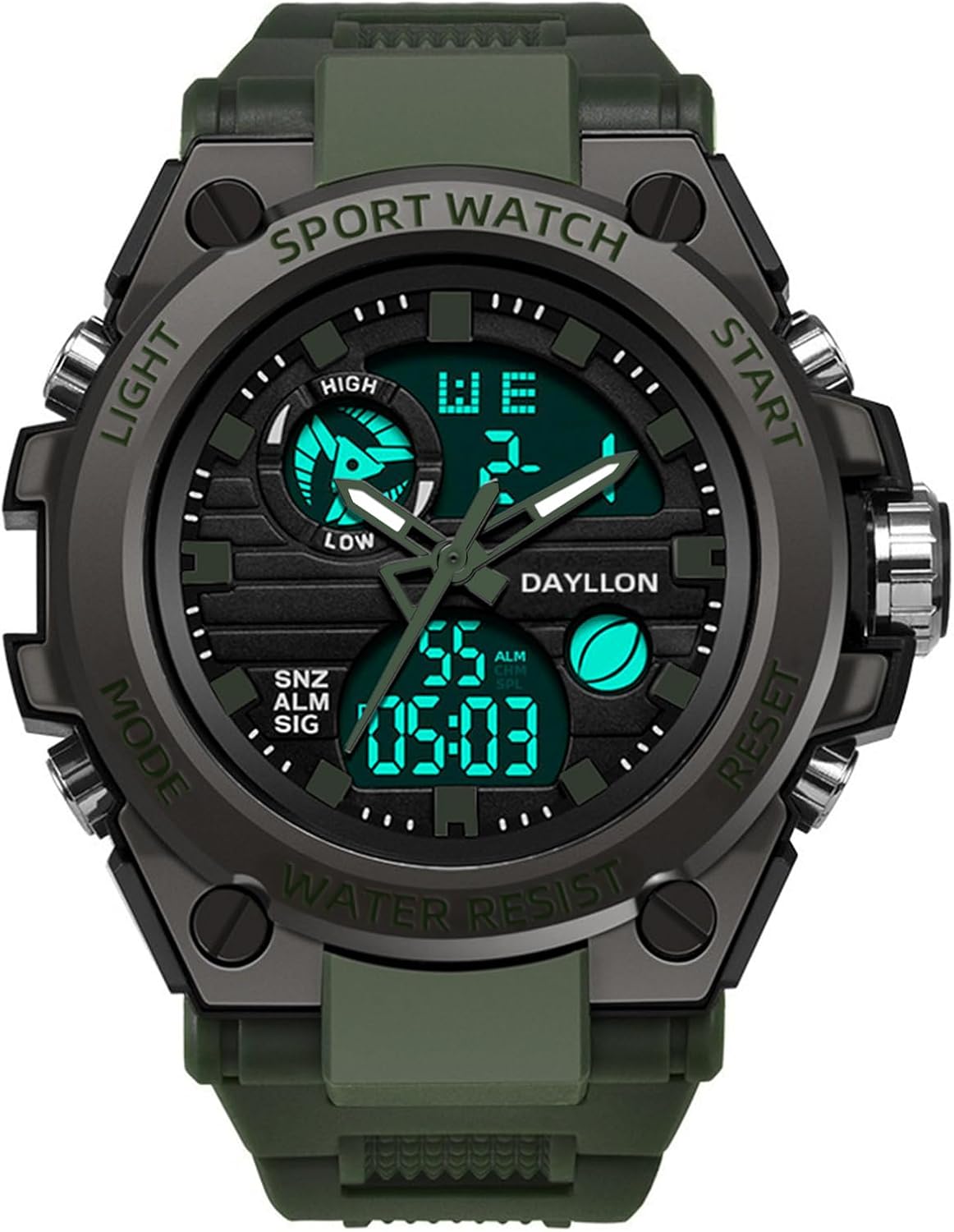 Mens Watch Military Sports Outdoor Waterproof Watches for Men Date Multi Function Tactics Alarm Stopwatch Analog Watches Mens Watch Military Sports Outdoor Waterproof Watches for Men Date Multi Function Tactics Alarm Stopwatch Analog Watches