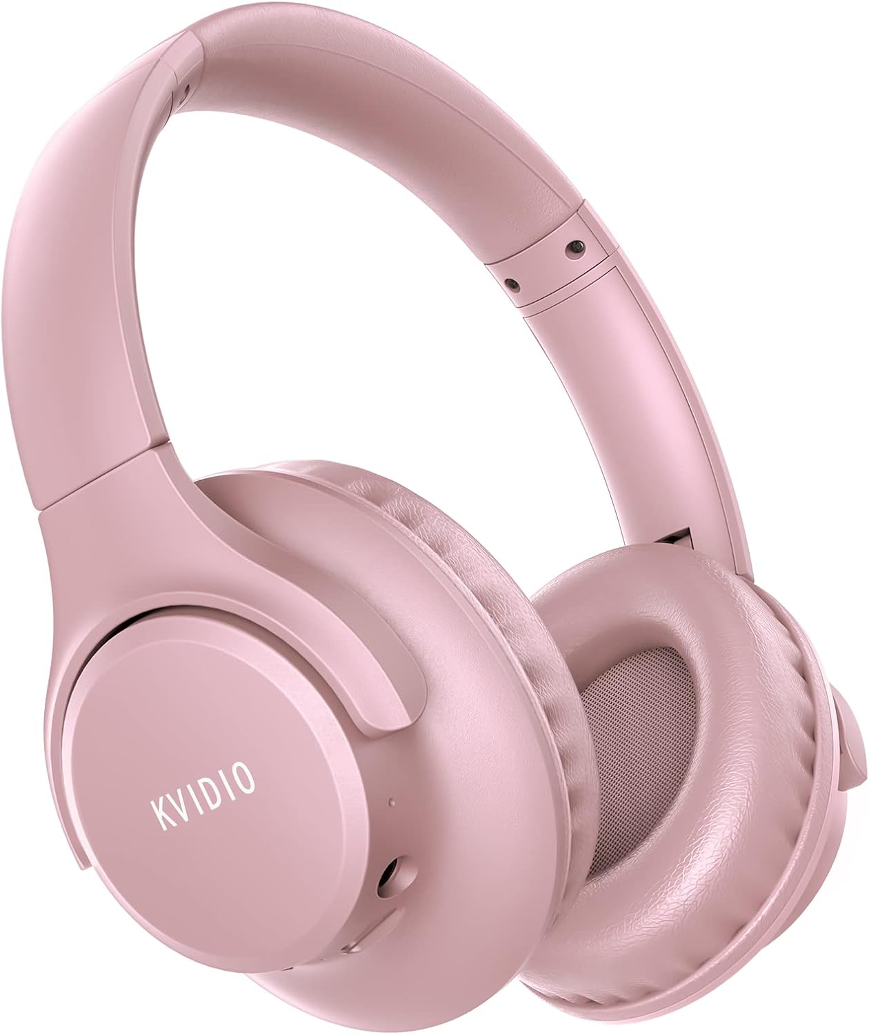 KVIDIO Bluetooth Headphones Over Ear, 65 Hours Playtime Wireless Headphones with Microphone,Foldable Lightweight Headset with Bass and Stereo Sound KVIDIO Bluetooth Headphones Over Ear, 65 Hours Playtime Wireless Headphones with Microphone,Foldable Lightweight Headset with Bass and Stereo Sound