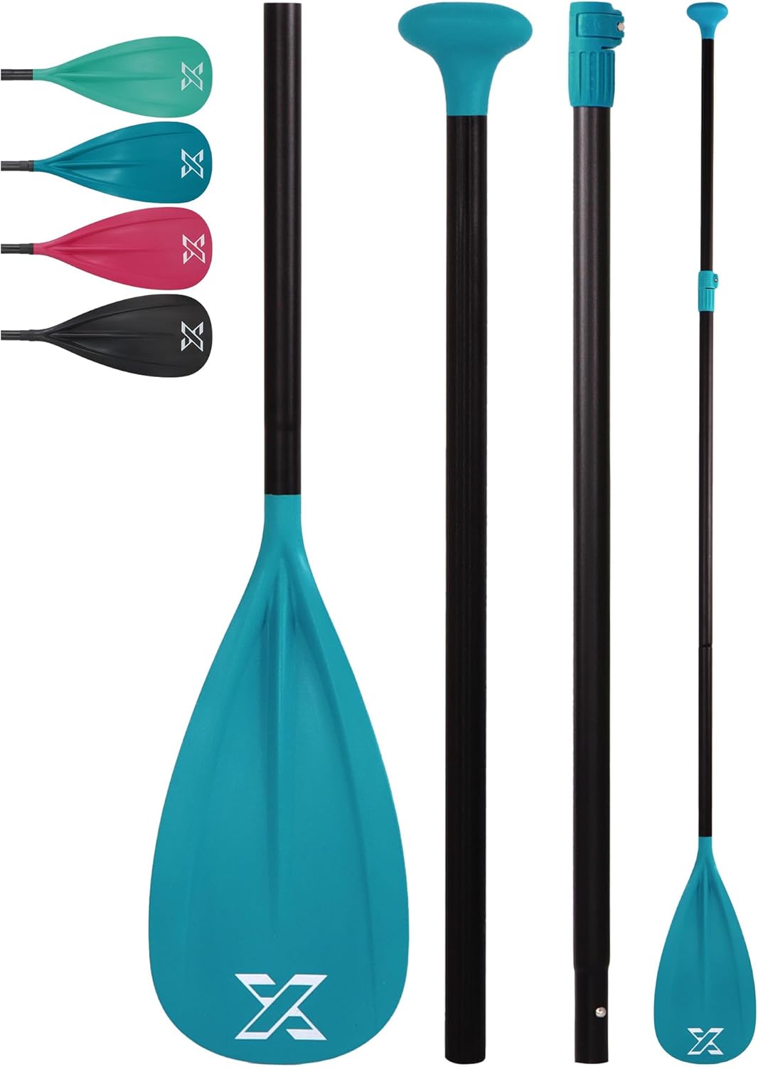 ZLX SUP Paddle – Premium Quality 3&4-Piece Adjustable Aluminum SUP Paddle with Glass Fiber Blade – Perfect for Surfing, Floating, and Water Sports Enjoyment ZLX SUP Paddle – Premium Quality 3&4-Piece Adjustable Aluminum SUP Paddle with Glass Fiber Blade – Perfect for Surfing, Floating, and Water Sports Enjoyment