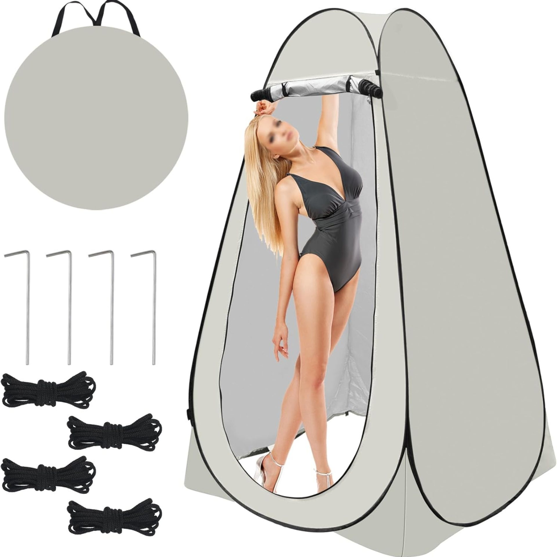 Pop Up Privacy Tent Shower Tent Changing Tent Portable Outdoor Camping Bathroom Toilet Tent Changing Dressing Room Privacy Shelters Room for Hiking and Beach Sun Shelter Picnic Fishing- Waterproof Pop Up Privacy Tent Shower Tent Changing Tent Portable Outdoor Camping Bathroom Toilet Tent Changing Dressing Room Privacy Shelters Room for Hiking and Beach Sun Shelter Picnic Fishing- Waterproof