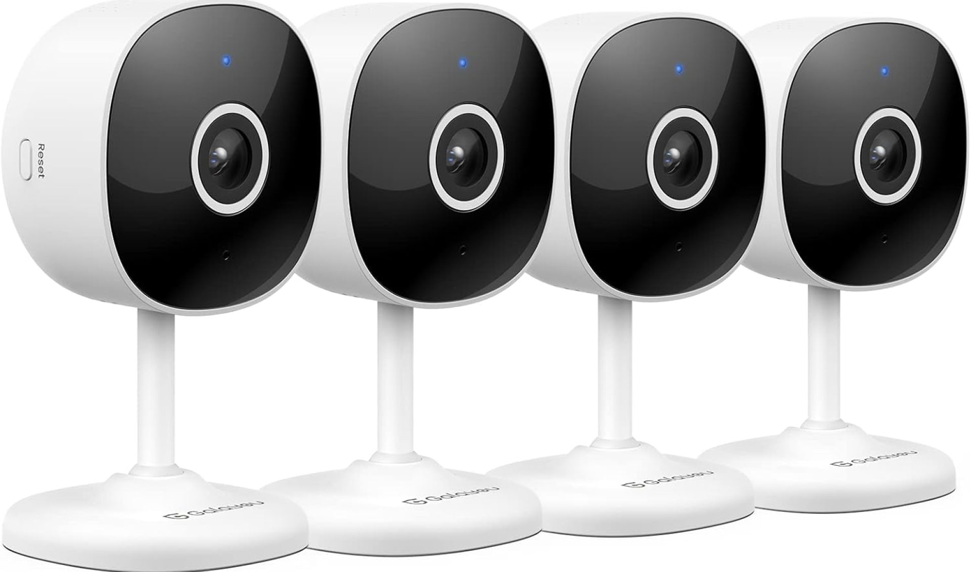 Indoor Cameras for Home Security 2K, Galayou Wireless WiFi Baby Camera Monitor with Two-Way Audio, Home Cameras with APP for Phone, Smart Siren, Works with Alexa/Google Home(G7-4PACK) Indoor Cameras for Home Security 2K, Galayou Wireless WiFi Baby Camera Monitor with Two-Way Audio, Home Cameras with APP for Phone, Smart Siren, Works with Alexa/Google Home(G7-4PACK)