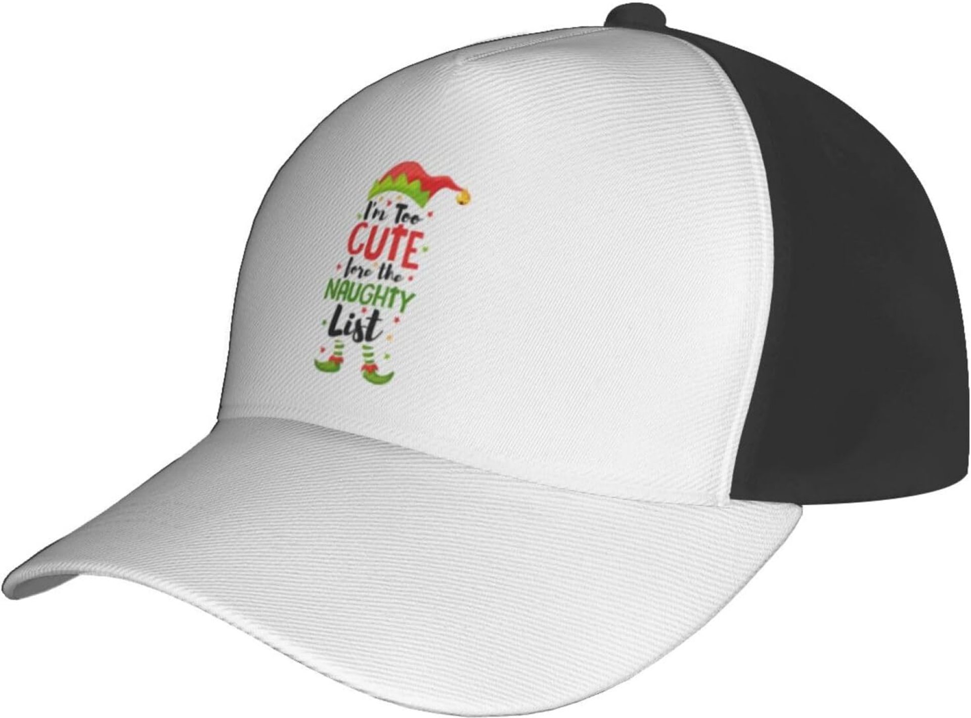 I’m Too Cute Fore The Naughty List Baseball Cap Men Women Baseball Caps Adjustable Outdoor Casual Sun Hat Breathable Sports Trucker Dad Hats Black I’m Too Cute Fore The Naughty List Baseball Cap Men Women Baseball Caps Adjustable Outdoor Casual Sun Hat Breathable Sports Trucker Dad Hats Black