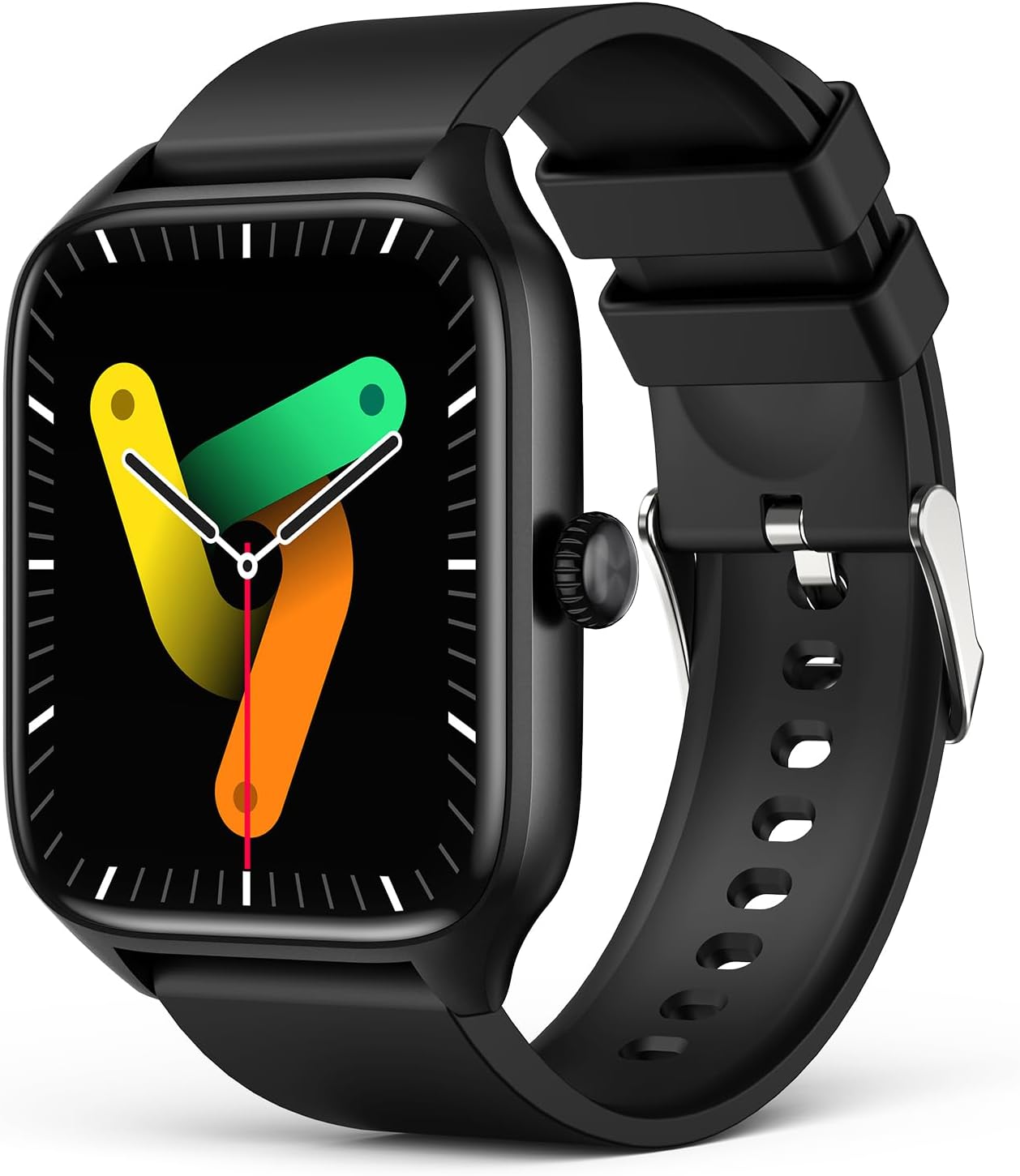 Smart Watches for Men Women with Bluetooth Call, Activity Fitness Tracker 1.96″ HD Full Touch Screen with Heart Rate/Sleep Monitor,Waterproof Smartwatches for iOS Android Black Smart Watches for Men Women with Bluetooth Call, Activity Fitness Tracker 1.96″ HD Full Touch Screen with Heart Rate/Sleep Monitor,Waterproof Smartwatches for iOS Android Black