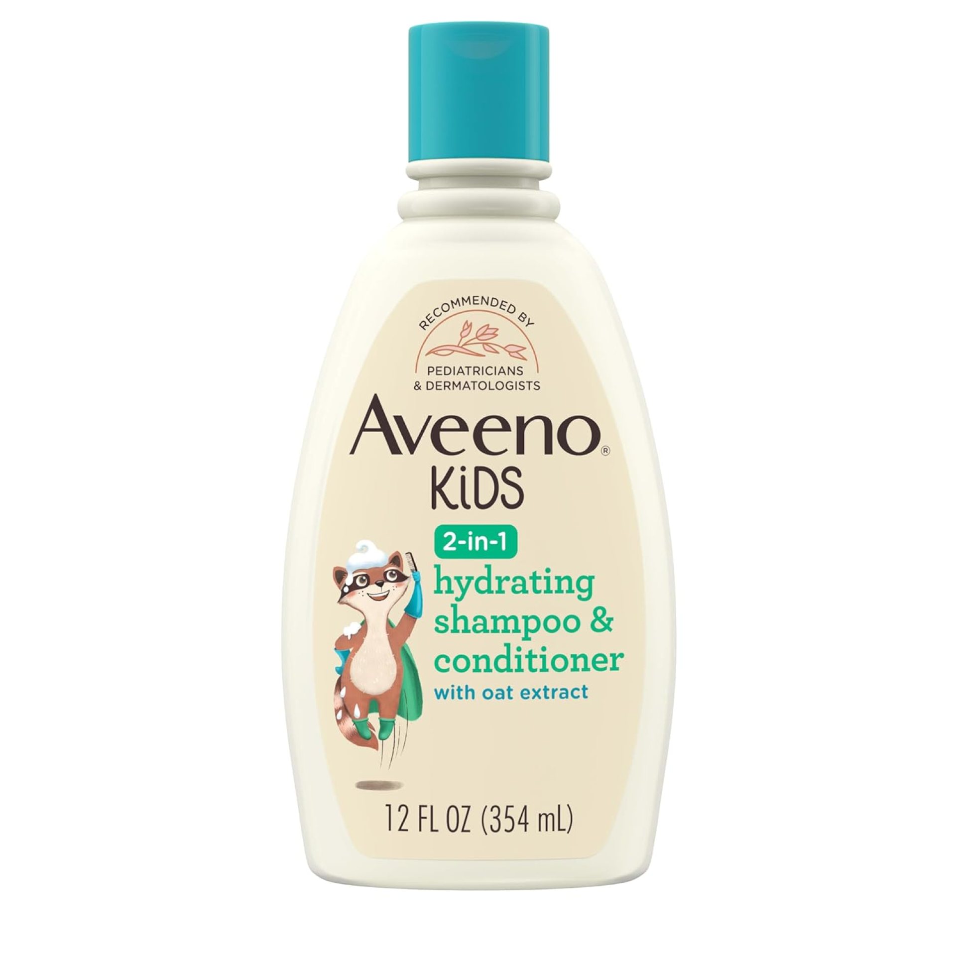 Aveeno Kids 2-in-1 Hydrating Shampoo & Conditioner, Gently Cleanses, Conditions & Detangles Kids Hair, Formulated With Oat Extract, For Sensitive Skin & Scalp, Hypoallergenic, 12 fl. oz Aveeno Kids 2-in-1 Hydrating Shampoo & Conditioner, Gently Cleanses, Conditions & Detangles Kids Hair, Formulated With Oat Extract, For Sensitive Skin & Scalp, Hypoallergenic, 12 fl. oz