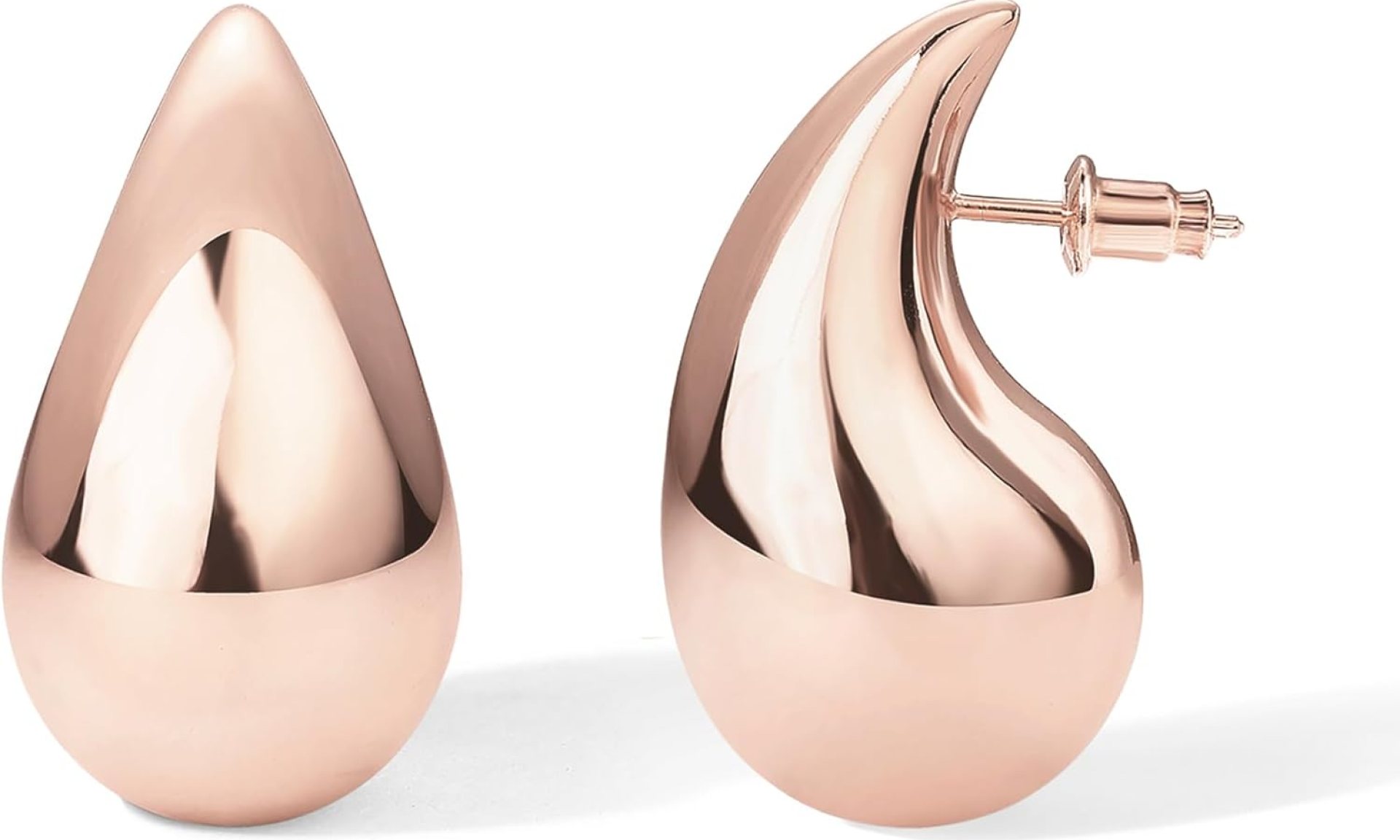 PAVOI 14K Gold Plated 925 Sterling Silver Post Teardrop Chunky Hoop Earrings – Lightweight Drop Earrings for Women – Designer Dupe PAVOI 14K Gold Plated 925 Sterling Silver Post Teardrop Chunky Hoop Earrings – Lightweight Drop Earrings for Women – Designer Dupe
