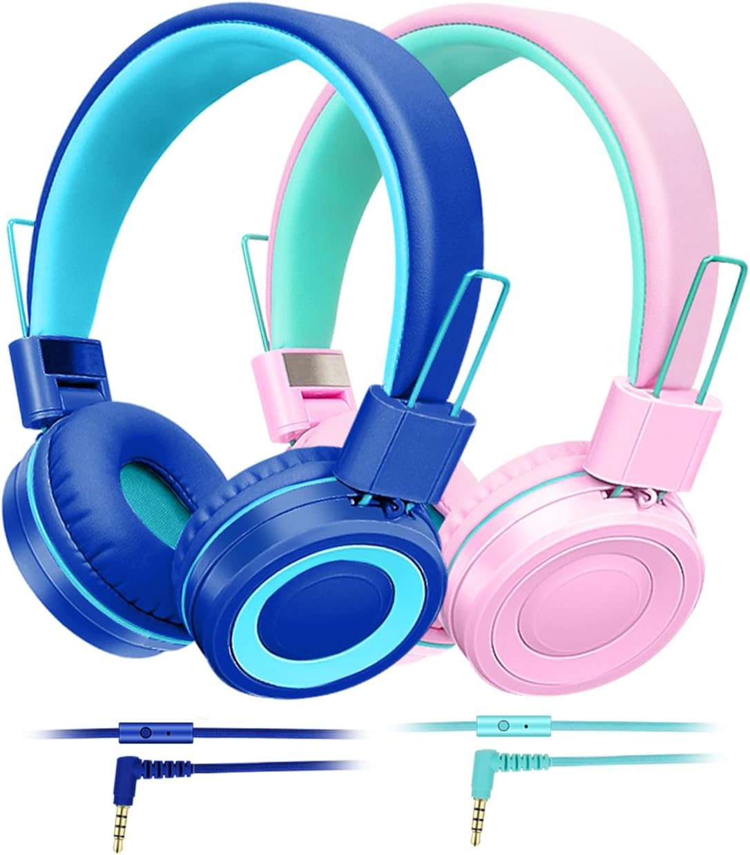 CN-Outlet Kids Headphones with Microphone for School PC PS4 PS5 Laptop Mac Switch Tablet Xbox One Earphone,Wired Foldable Kids Gaming Headset for Toddler Teens Adults CN-Outlet Kids Headphones with Microphone for School PC PS4 PS5 Laptop Mac Switch Tablet Xbox One Earphone,Wired Foldable Kids Gaming Headset for Toddler Teens Adults