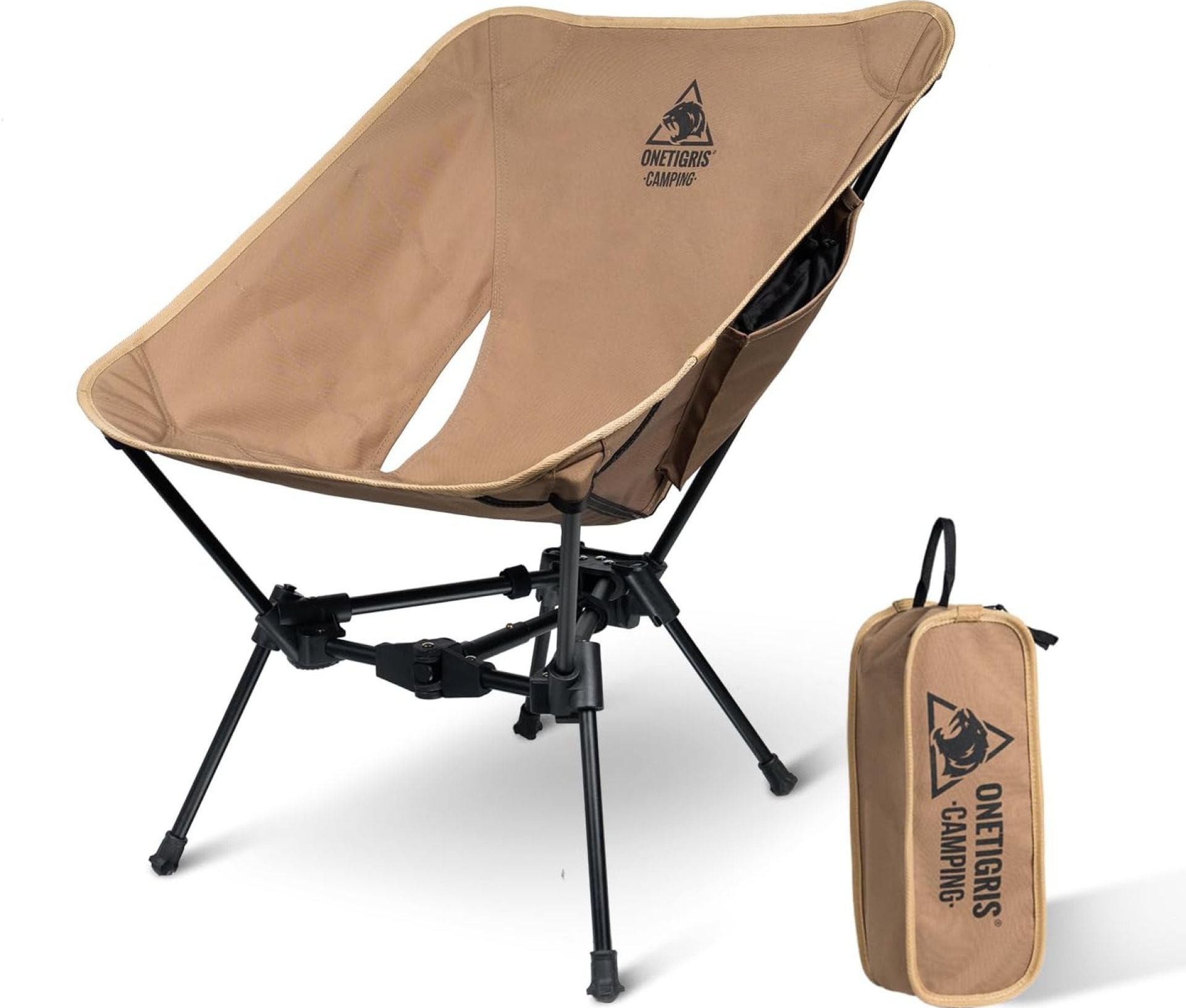 OneTigris Tigerblade Camping Chair, Lightweight Folding Backpacking Hiking, Compact Portable 330 lbs Capacity OneTigris Tigerblade Camping Chair, Lightweight Folding Backpacking Hiking, Compact Portable 330 lbs Capacity