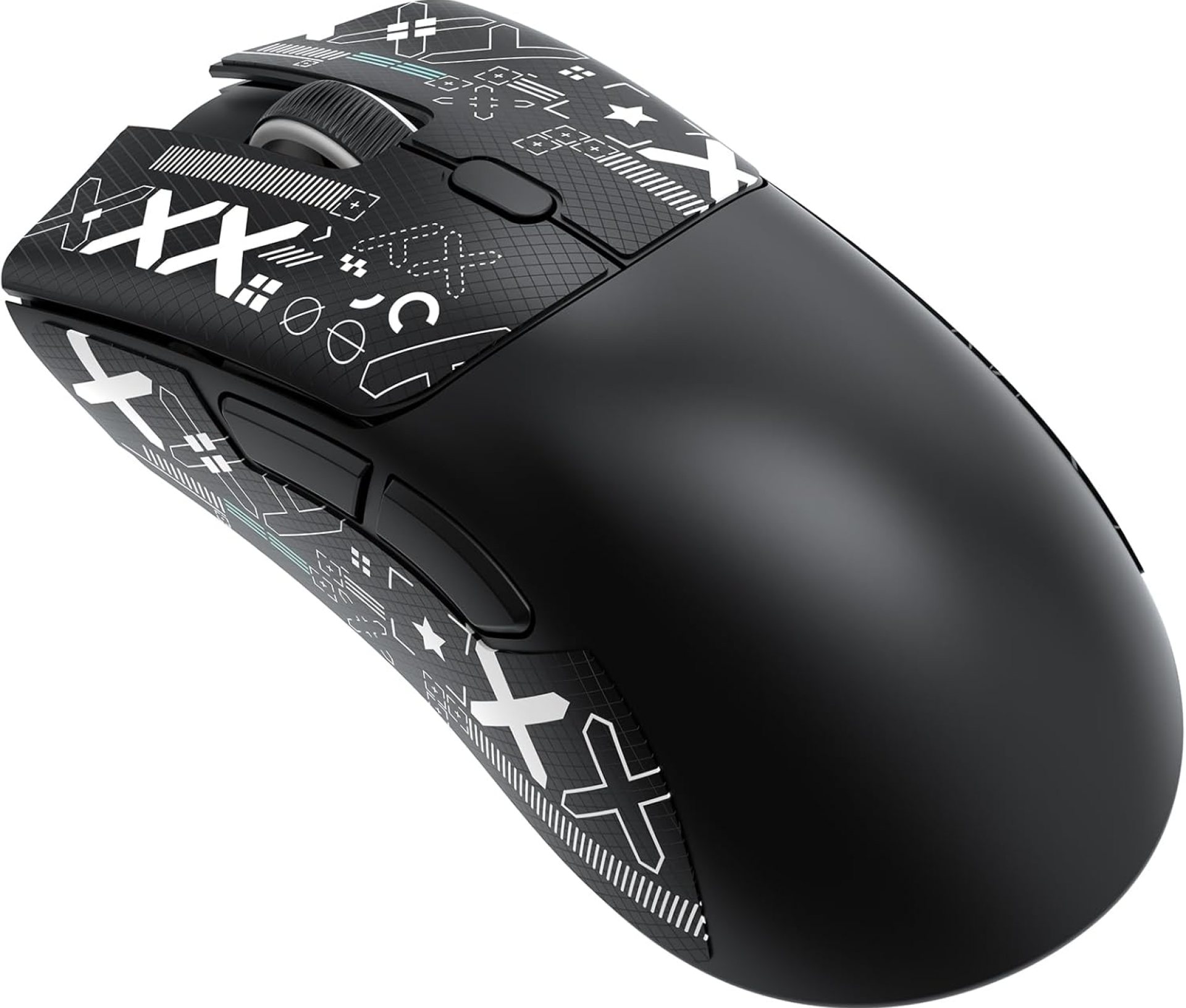 R1 Wireless Gamin Mouse with Griptape, 59g Lightweight Tri-mode BT5.2/2.4GHz/Wired Computer Mouse, PixArt PAW3311 18K DPI Optical Sensor, 7 Programmable Buttons, Long Battery Life Mouse for PC/Mac R1 Wireless Gamin Mouse with Griptape, 59g Lightweight Tri-mode BT5.2/2.4GHz/Wired Computer Mouse, PixArt PAW3311 18K DPI Optical Sensor, 7 Programmable Buttons, Long Battery Life Mouse for PC/Mac