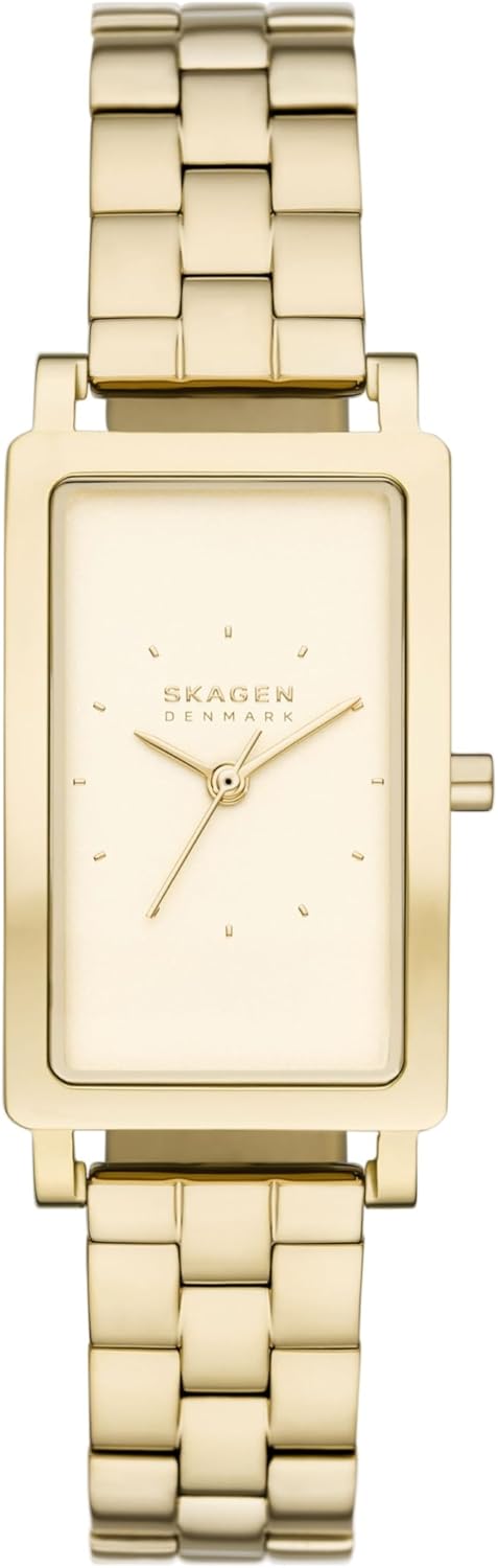 Skagen Hagen Rectangular Case Women’s Watch with Stainless Steel Bracelet, Mesh or Leather Band Skagen Hagen Rectangular Case Women’s Watch with Stainless Steel Bracelet, Mesh or Leather Band