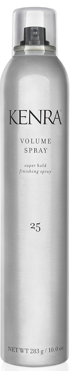 Kenra Professional Volume Spray 25 | Super Hold Finishing & Styling Hairspray | Flake-free & Fast-drying | Wind & Humidity Resistance | All Hair Types Kenra Professional Volume Spray 25 | Super Hold Finishing & Styling Hairspray | Flake-free & Fast-drying | Wind & Humidity Resistance | All Hair Types