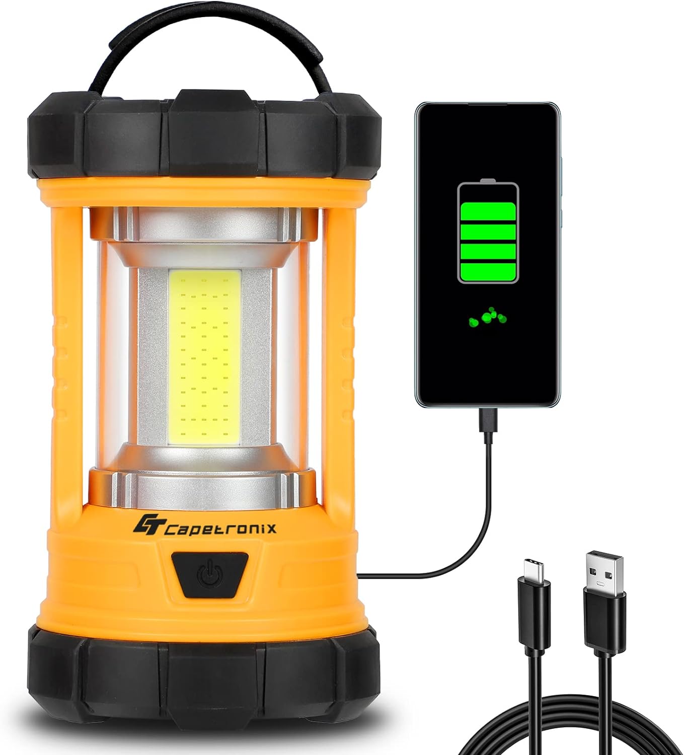 CT CAPETRONIX Camping Lantern, 3200LM Bright Camping Light, 4600mAh Rechargeable LED Lantern for Power Outages, 5 Light Modes Lantern Camping Lamp for Fishing/Hurricane/Emergency, Camping Must Haves CT CAPETRONIX Camping Lantern, 3200LM Bright Camping Light, 4600mAh Rechargeable LED Lantern for Power Outages, 5 Light Modes Lantern Camping Lamp for Fishing/Hurricane/Emergency, Camping Must Haves