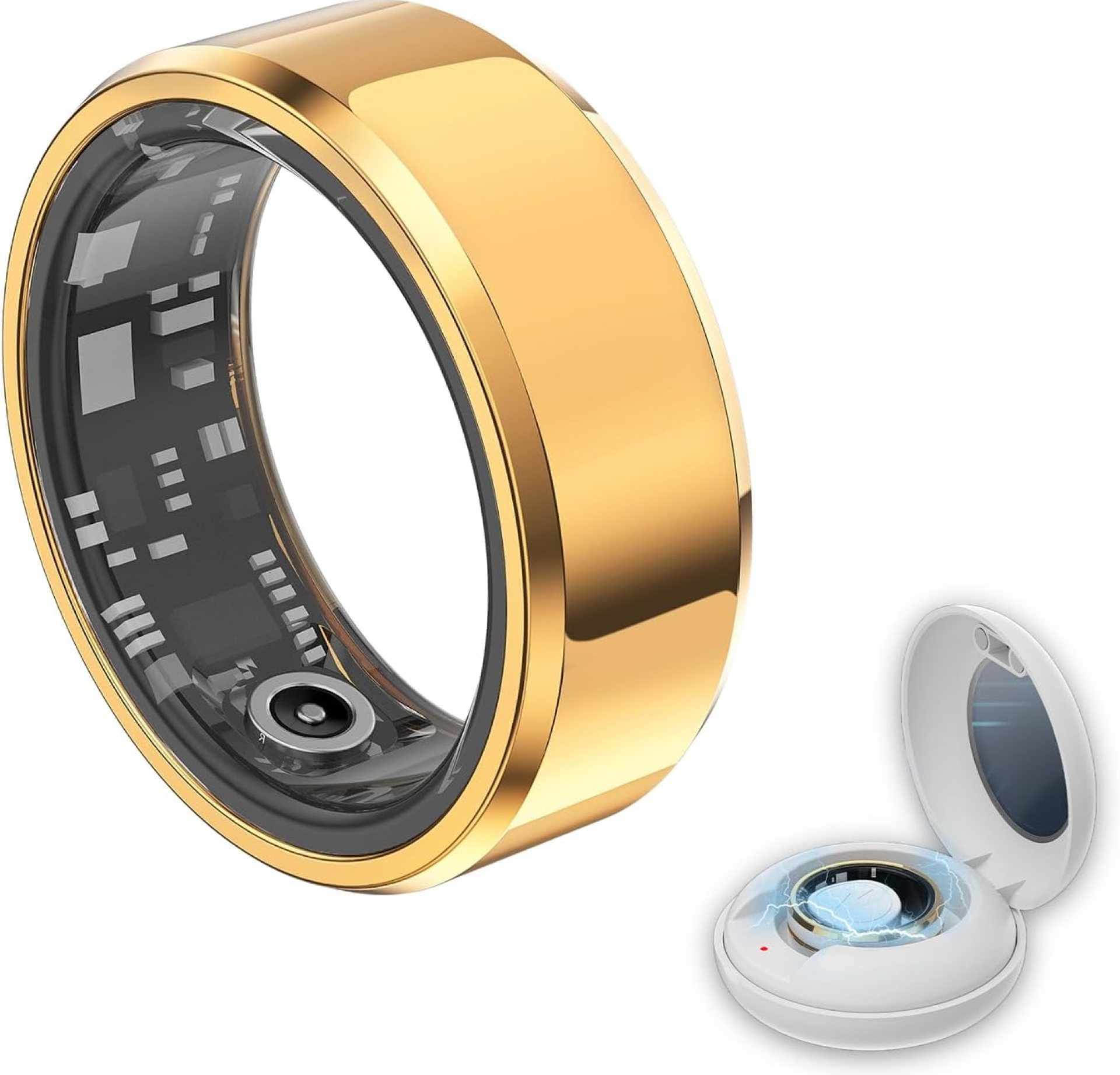 Smart Ring Health Tracker – Fitness Sleep Heart Rate Blood Oxygen Tracker Smart Ring for Men and Women,IP68 Waterproof Level Bluetooth Fitness Tracker Rings – Free APP Smart Ring Health Tracker – Fitness Sleep Heart Rate Blood Oxygen Tracker Smart Ring for Men and Women,IP68 Waterproof Level Bluetooth Fitness Tracker Rings – Free APP