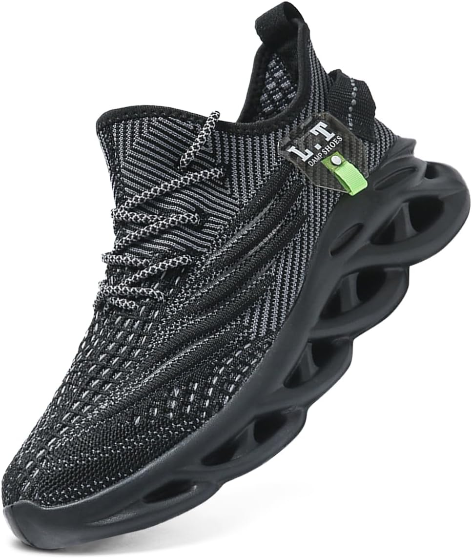Men Running Shoes Men’s Tennis Shoes Lightweight Breathable Fashion Sneakers Non Slip Workout Gym Shoes for Running Black Men Running Shoes Men’s Tennis Shoes Lightweight Breathable Fashion Sneakers Non Slip Workout Gym Shoes for Running Black